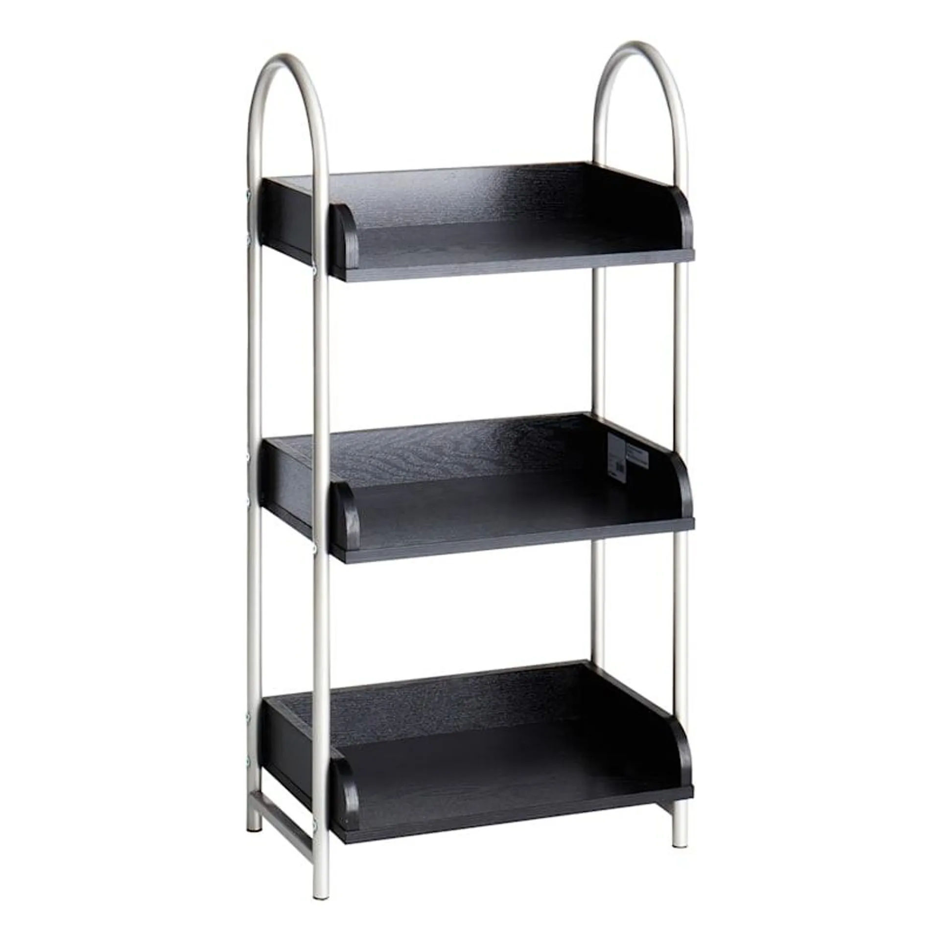 Wyatt 3-Tier Bookcase, Black