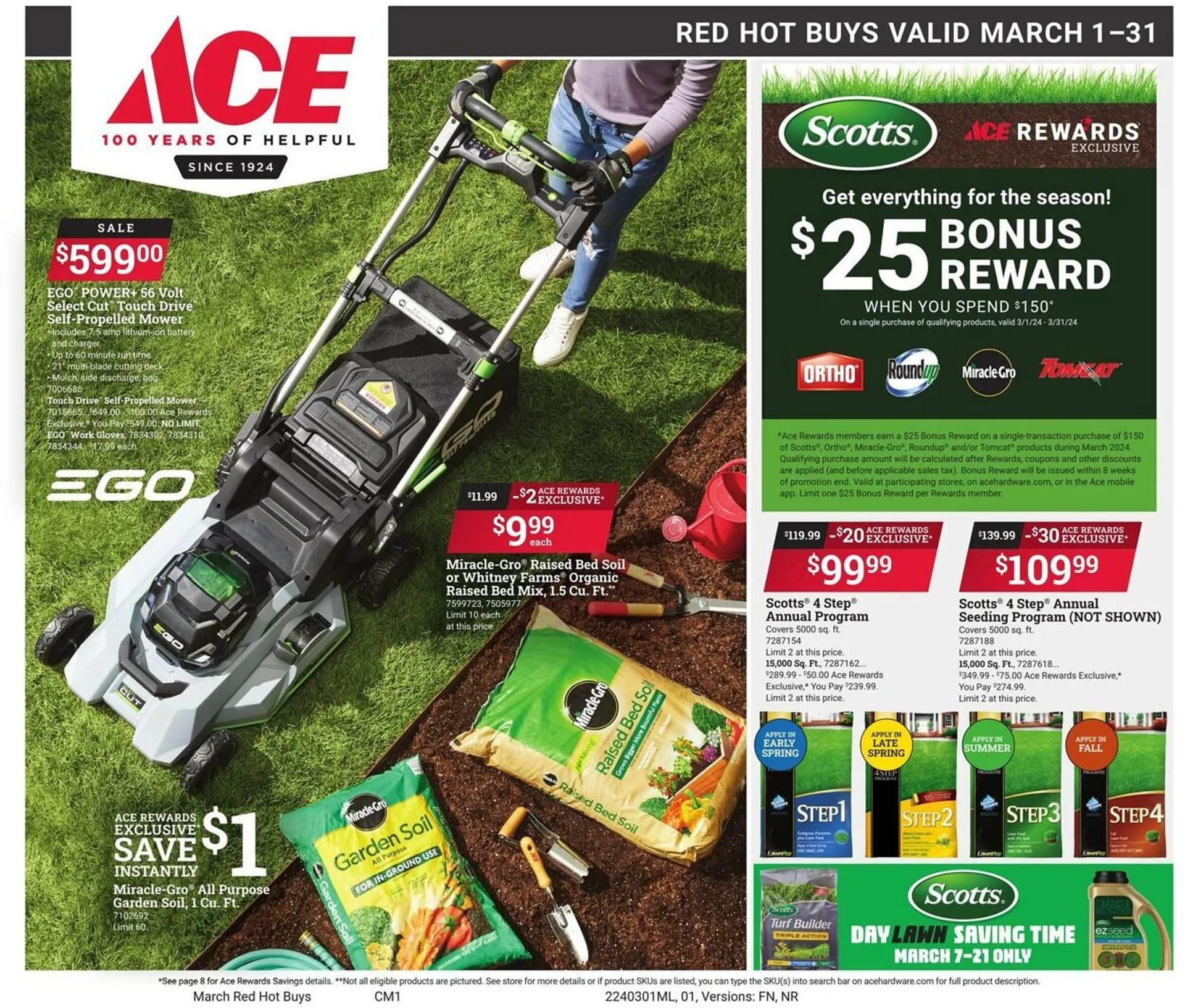 Weekly ad Ace Hardware Weekly Ad from March 1 to March 31 2024 - Page 