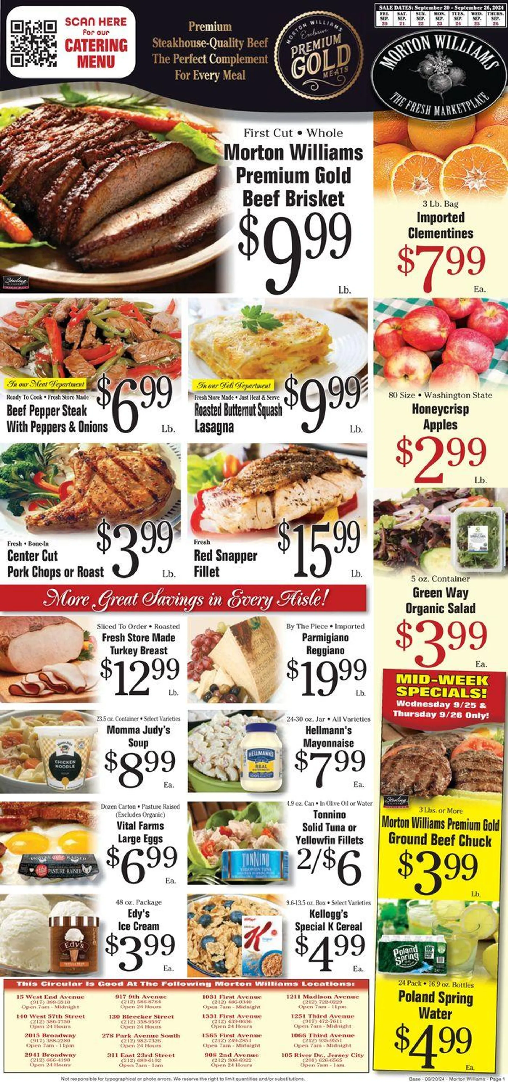 Morton Williams Weekly Specials - 1