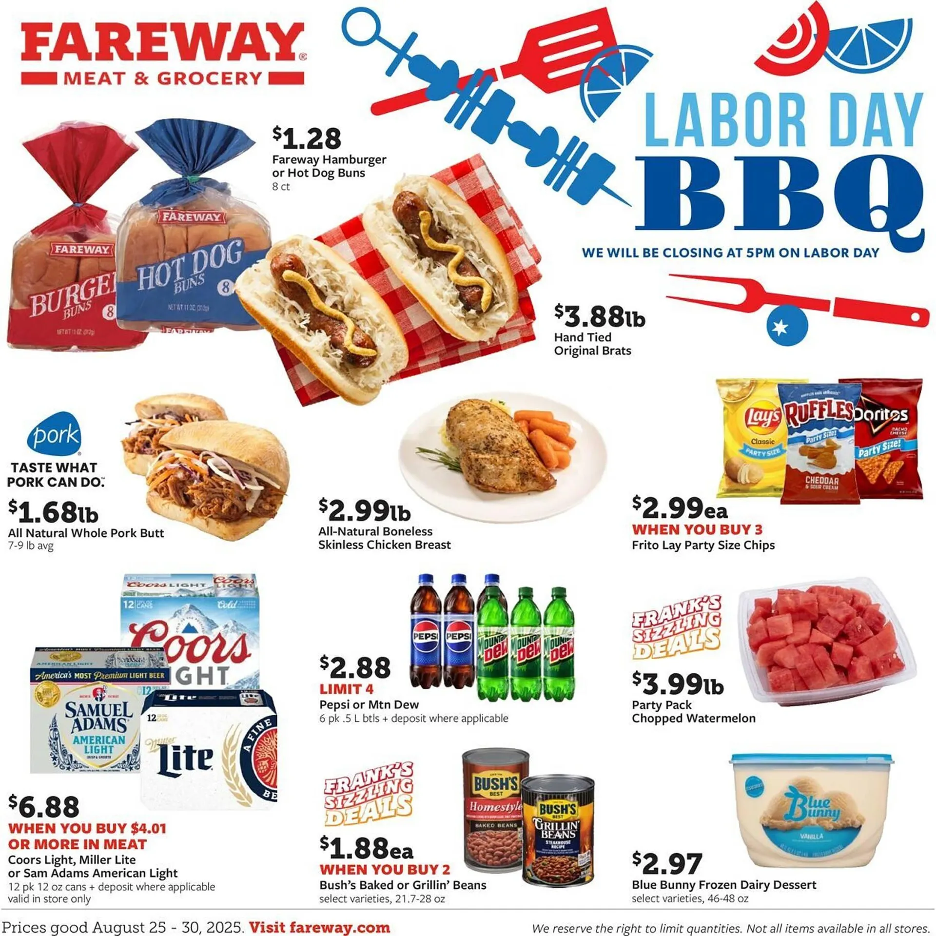 Weekly ad Fareway Weekly Ad from August 24 to August 30 2025 - Page 1