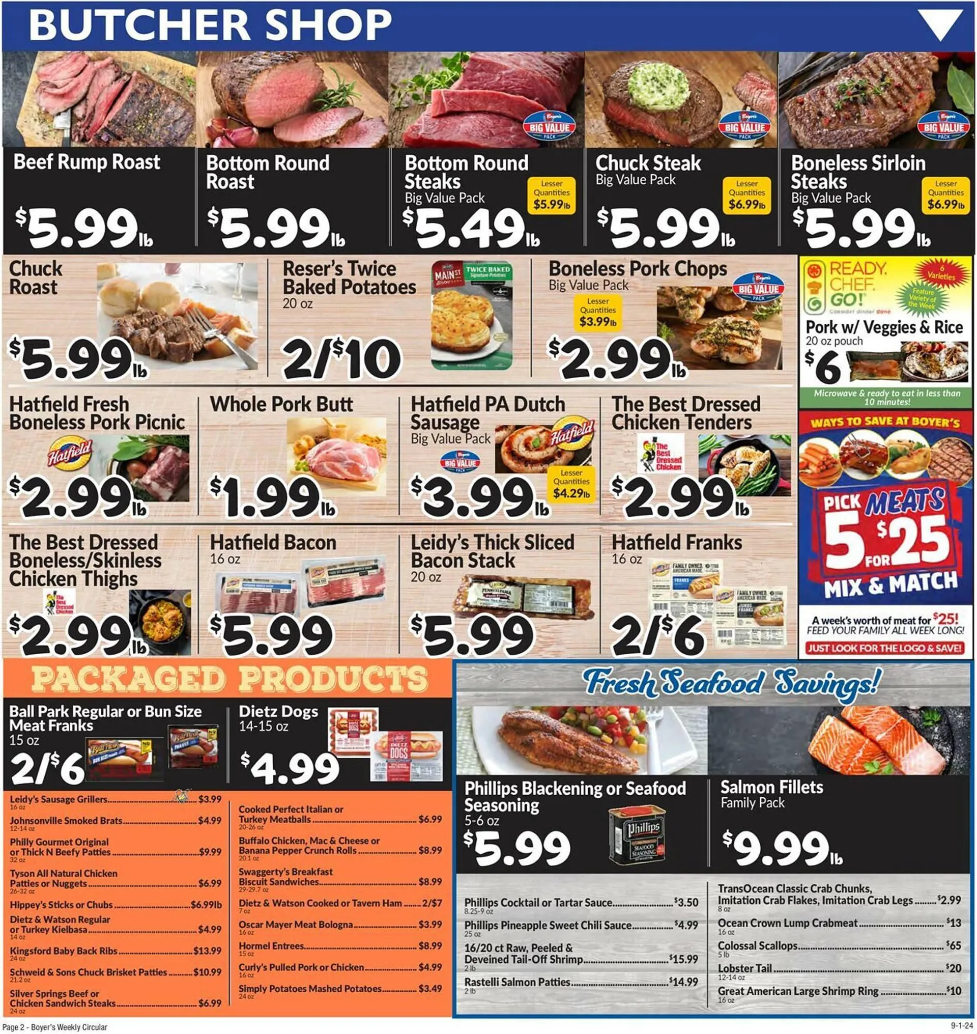 Weekly ad Boyer's Food Markets Weekly Ad from September 1 to September 28 2024 - Page 4