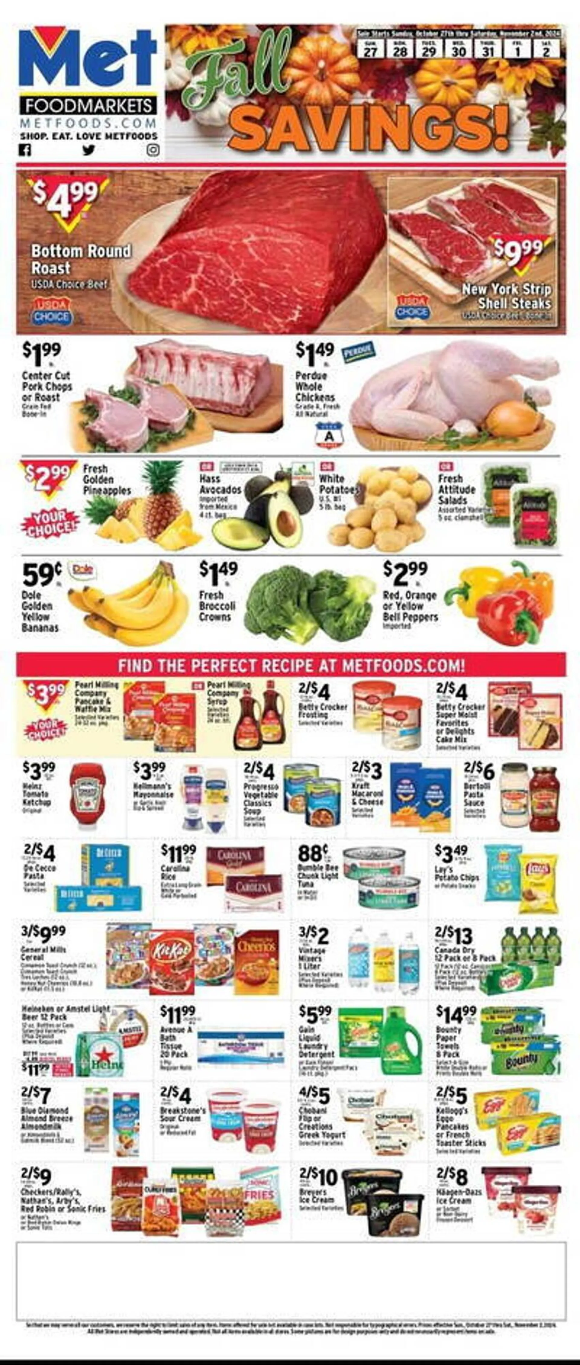 Met Foodmarkets Weekly Ad - 1