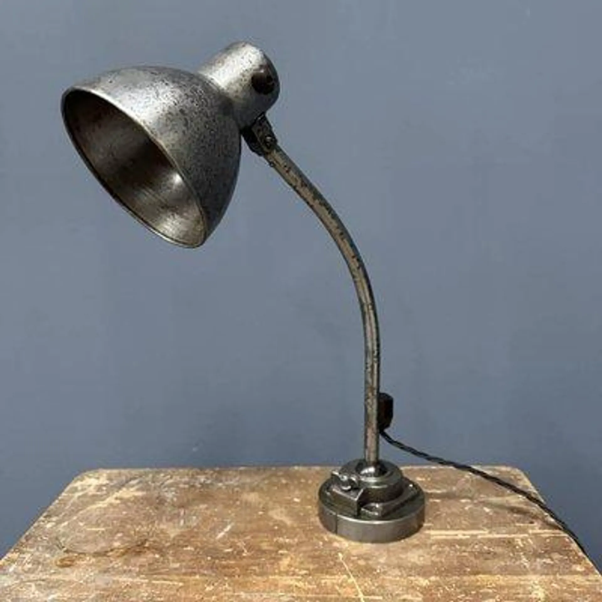 Workshop Table Lamp Model 745 with Small Shade from Kandem