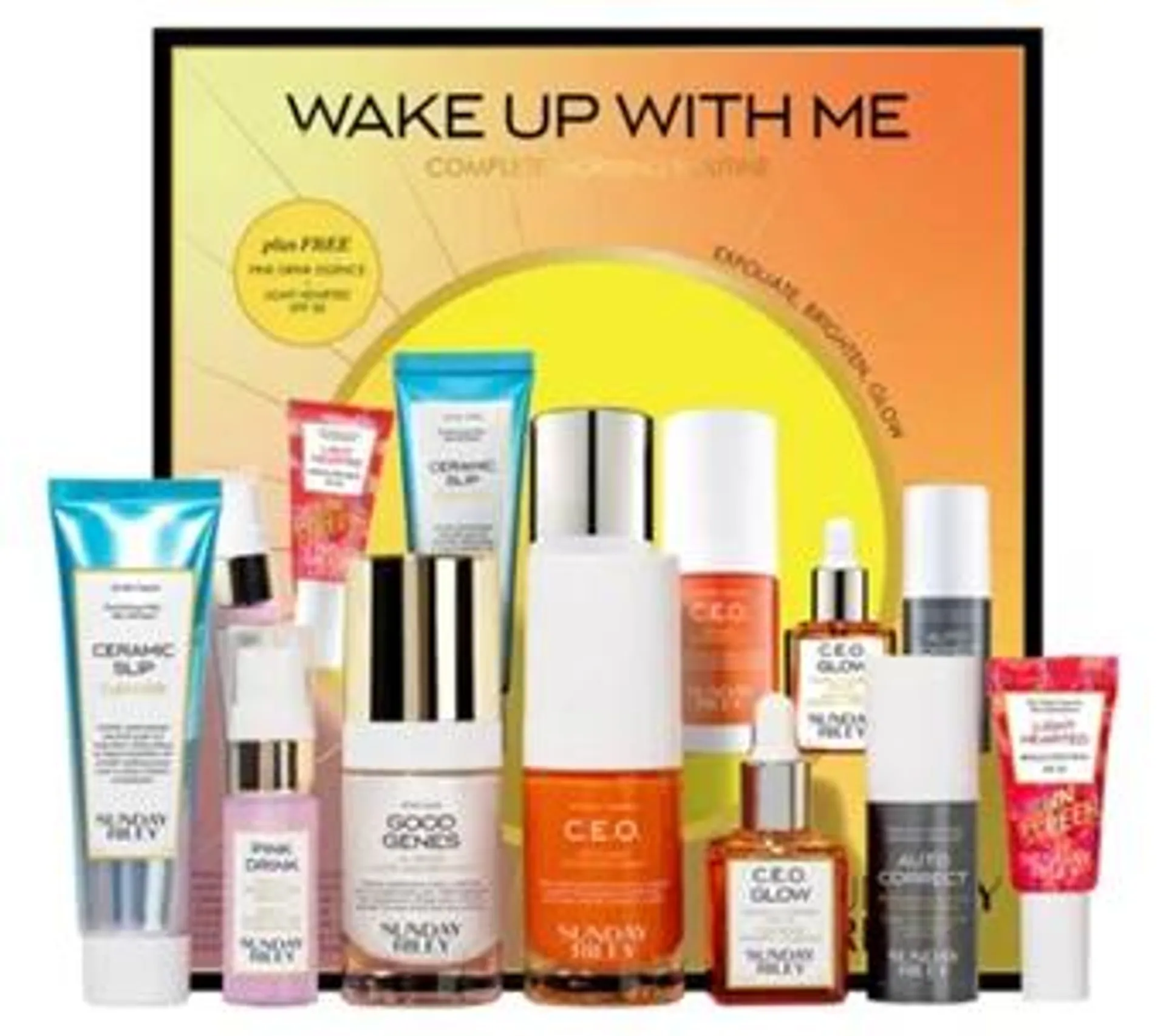 Sunday Riley Wake Up With Me Complete Morning Routine Kit