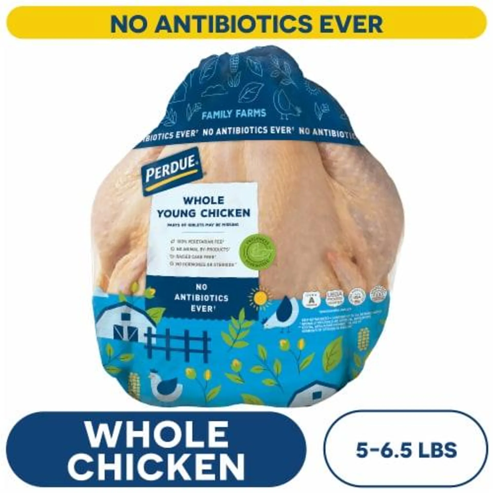PERDUE® Fresh Whole Chicken with Giblets