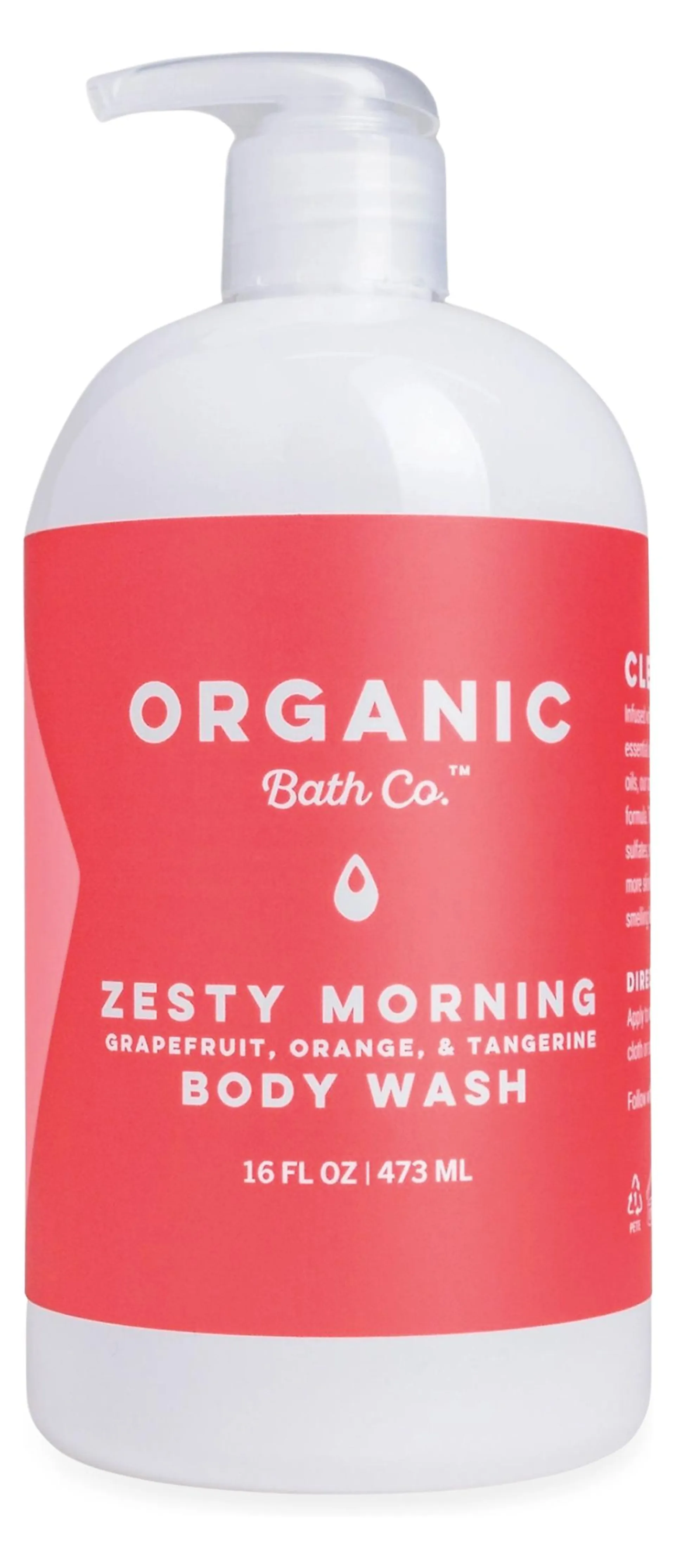 Organic Bath Company - Body Wash in Zesty Morning