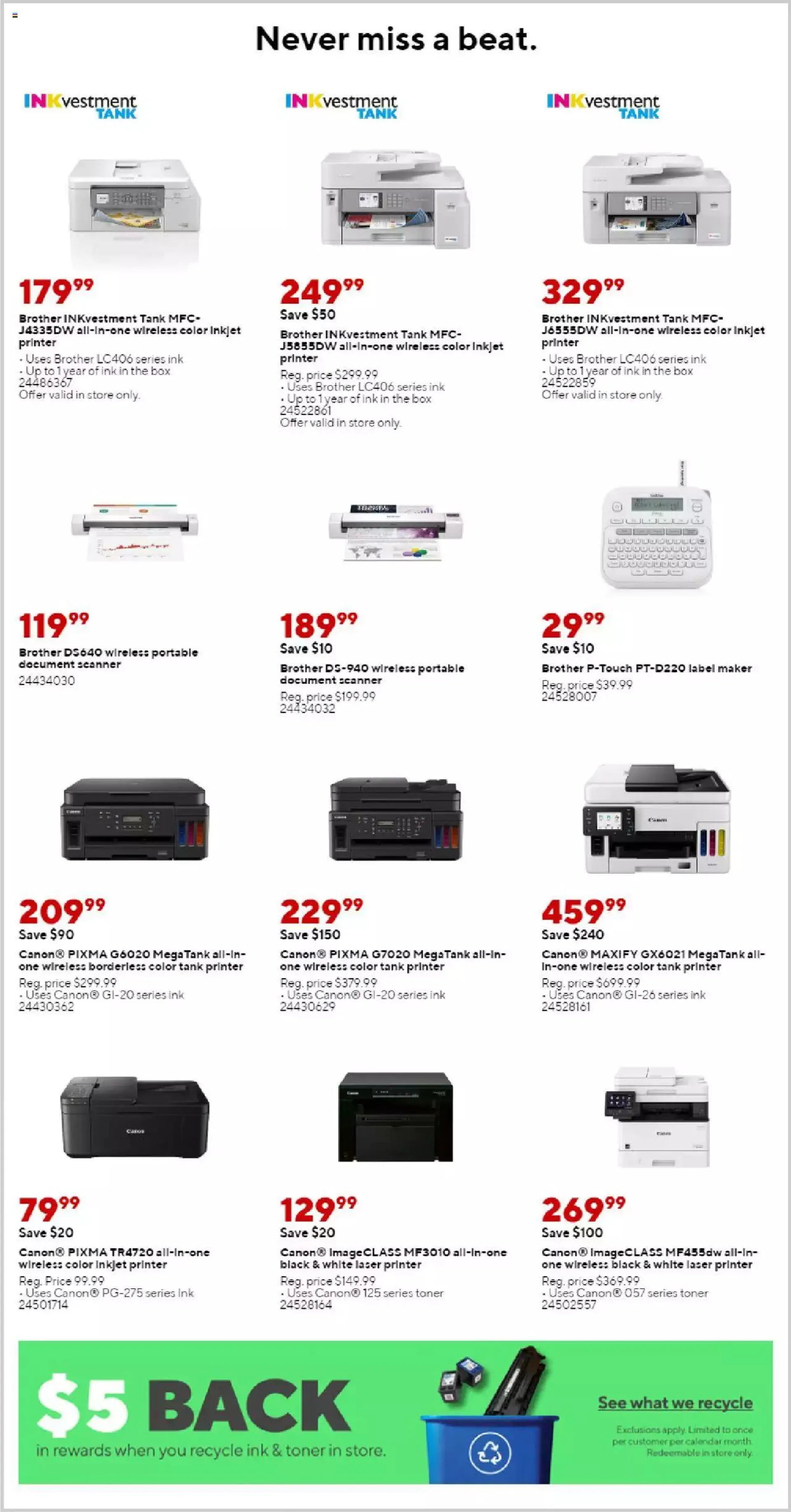 Staples Weekly Ad - 10