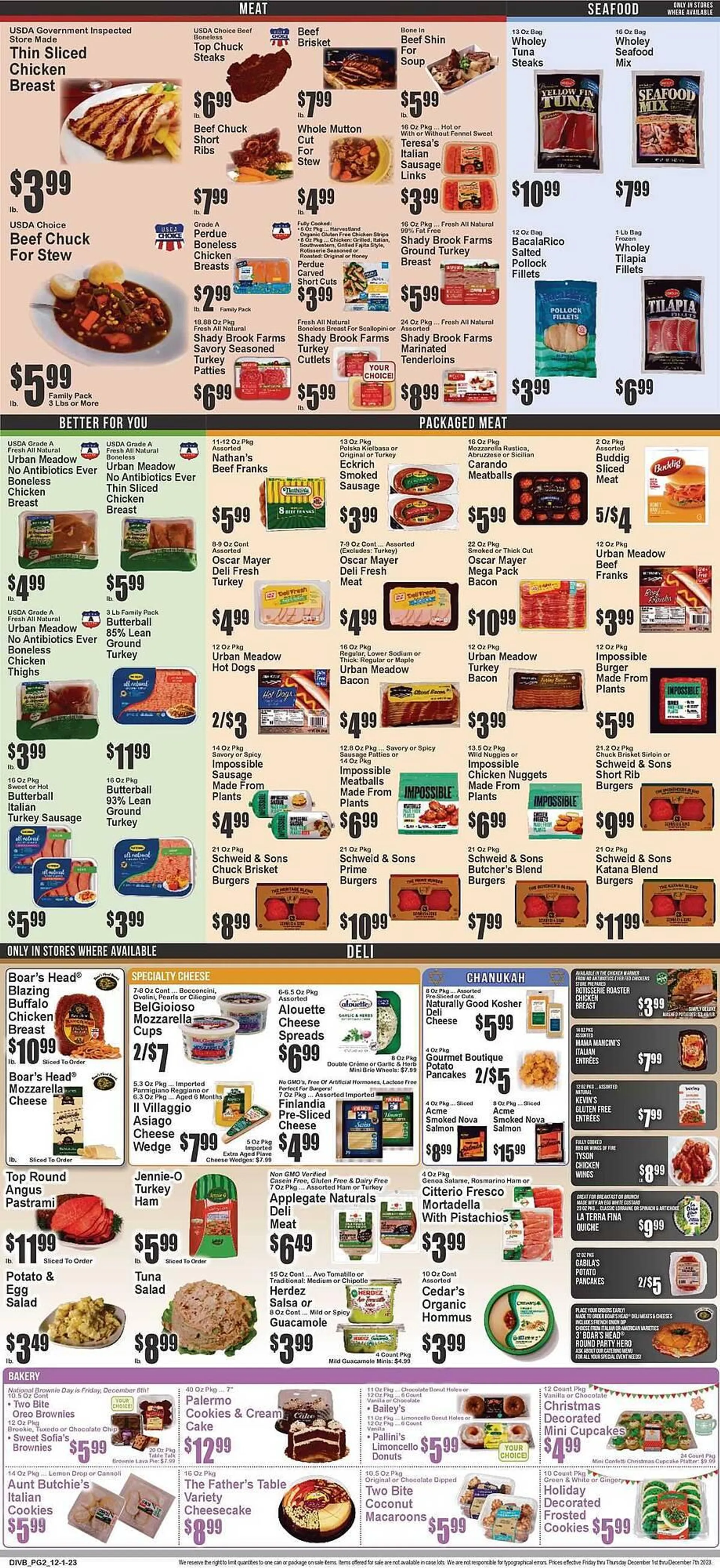 Weekly ad The Food Emporium Weekly Ad from December 1 to December 7 2023 - Page 3