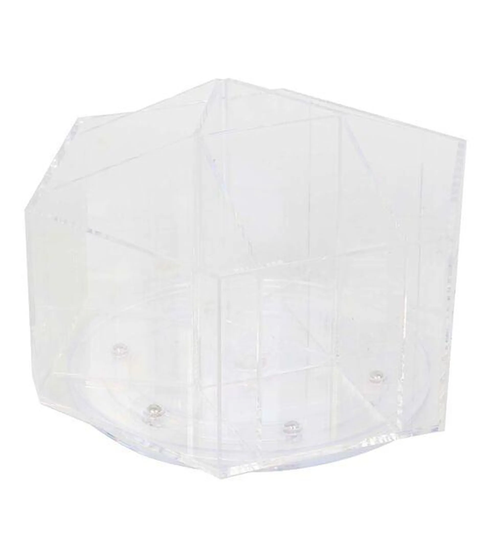 9" x 4" Clear Acrylic Rotating Desk Organizer by Place & Time