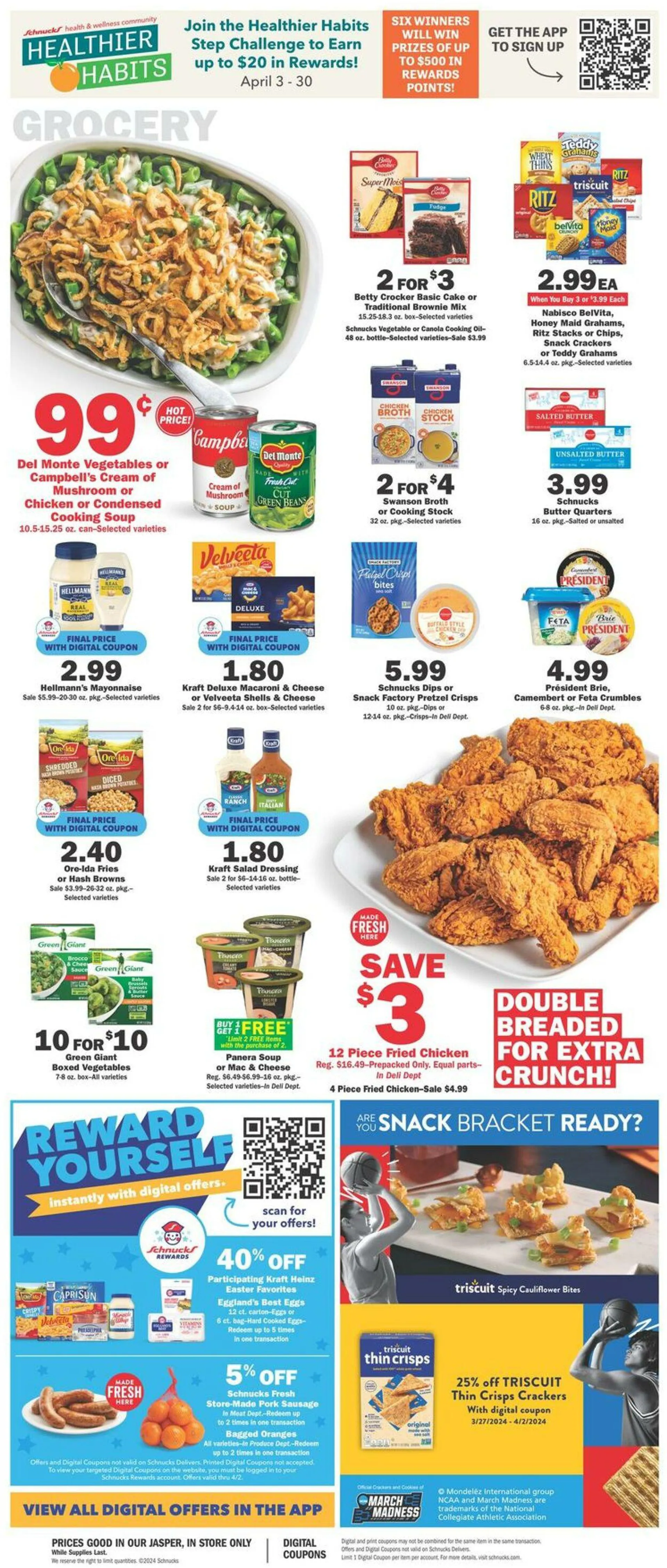 Weekly ad Schnucks Current weekly ad from March 27 to April 2 2024 - Page 2