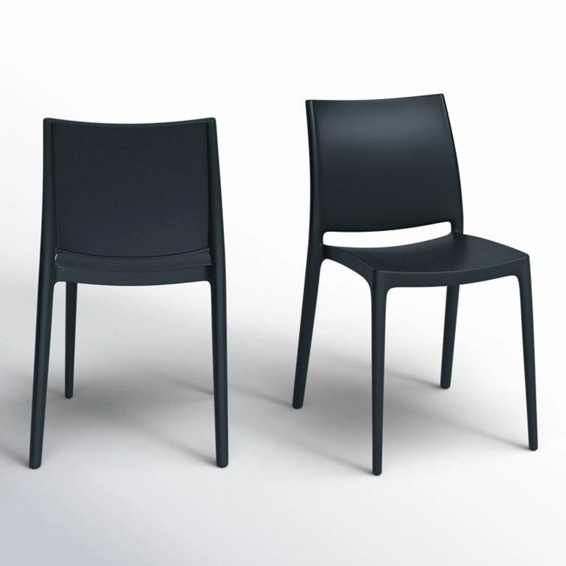 Burt Outdoor Stacking Dining Side Chair