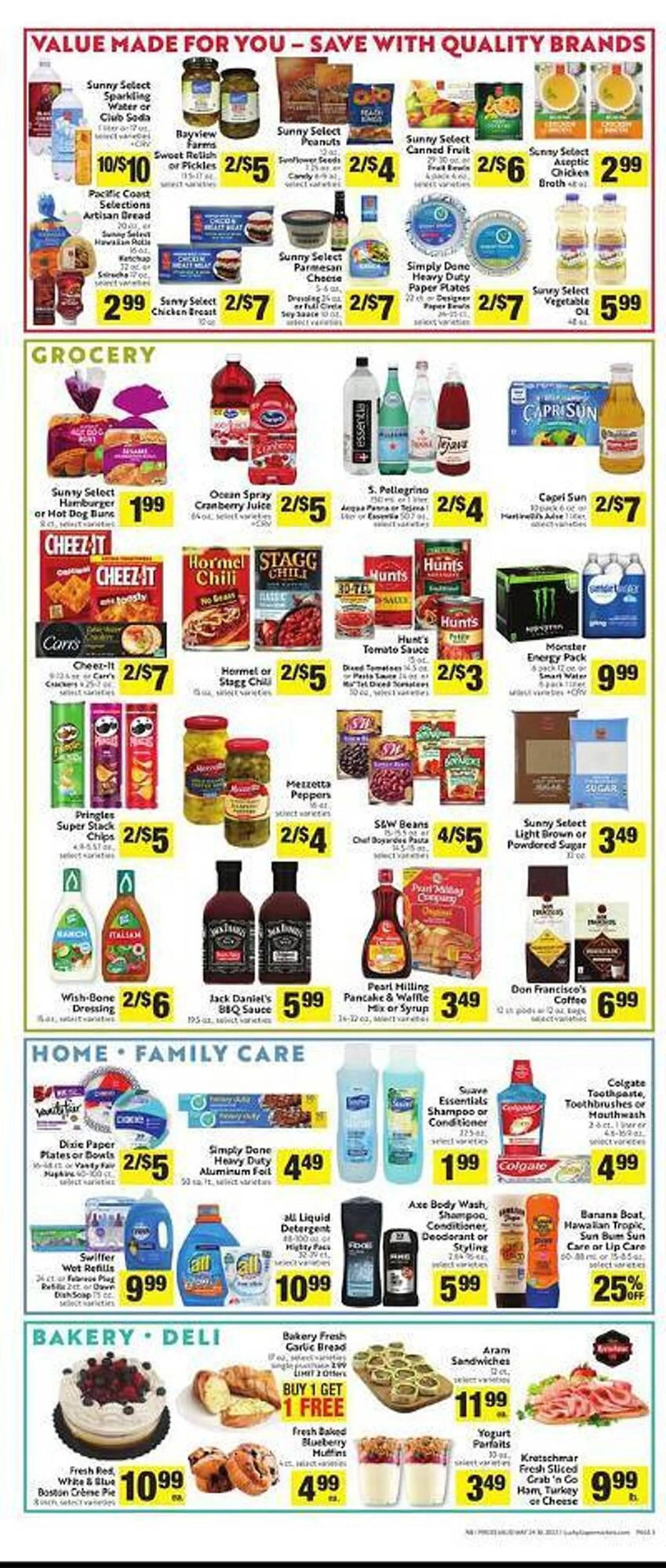 Lucky Supermarkets ad - 3