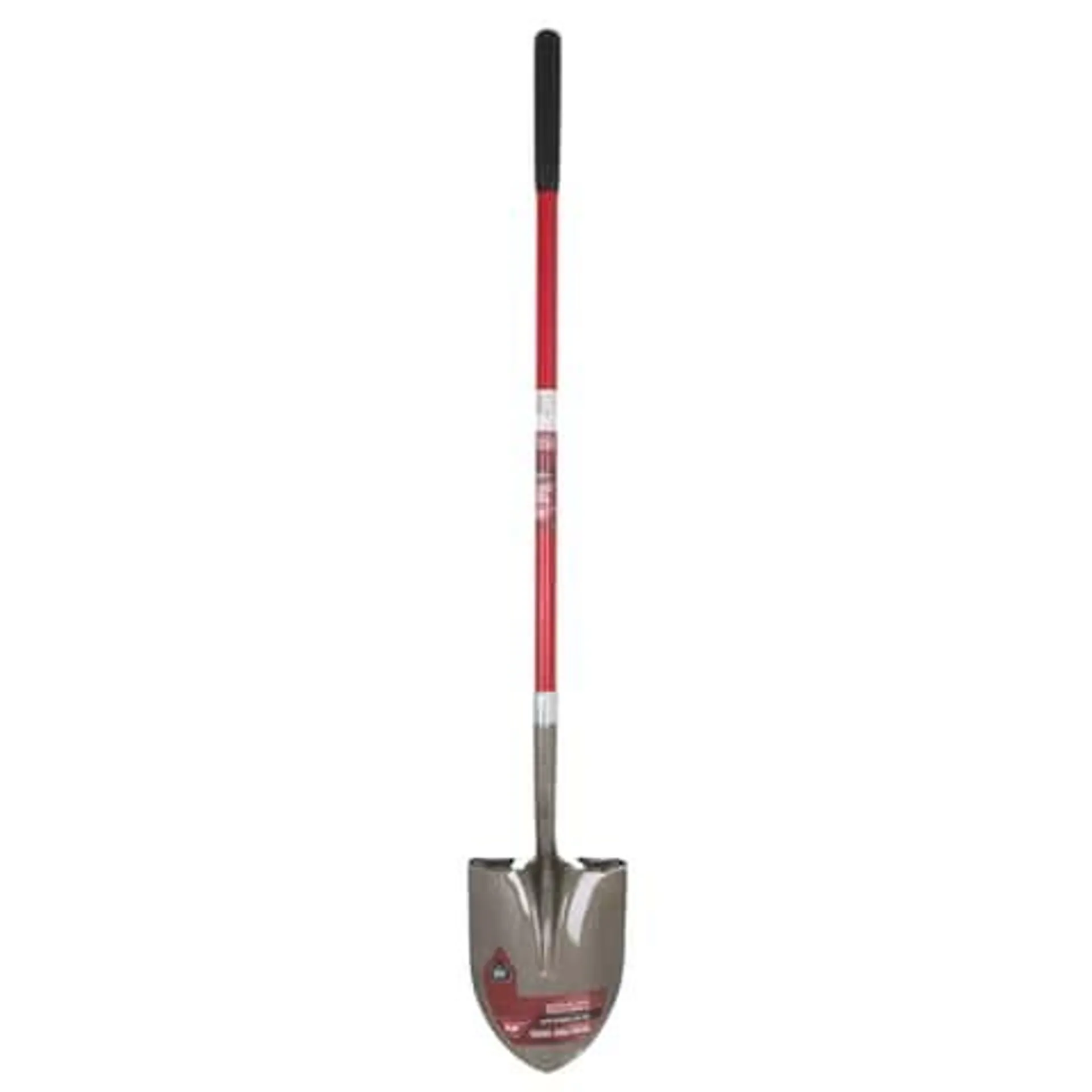 Ace 57.25 in. Steel Round Digging Shovel Fiberglass Handle