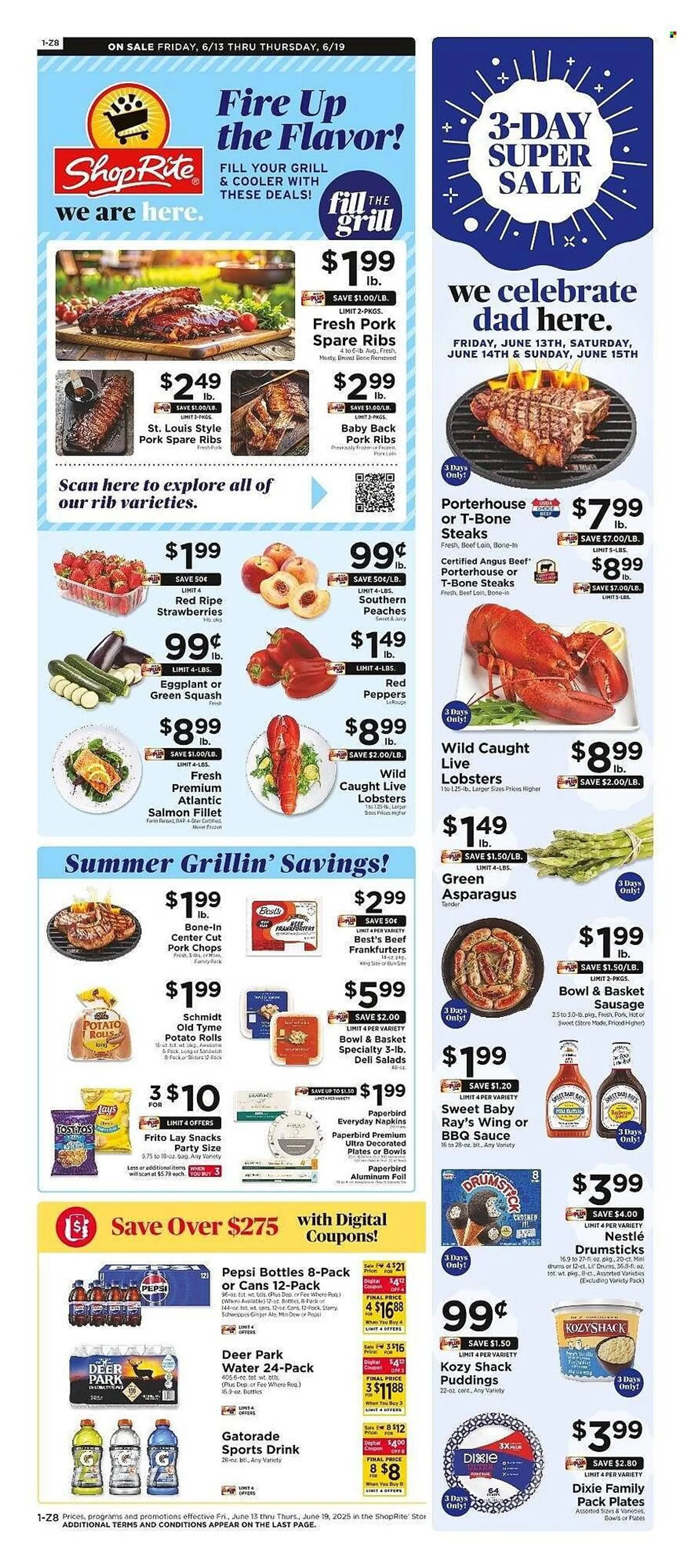 Weekly ad ShopRite Weekly Ad from June 13 to June 19 2025 - Page 1