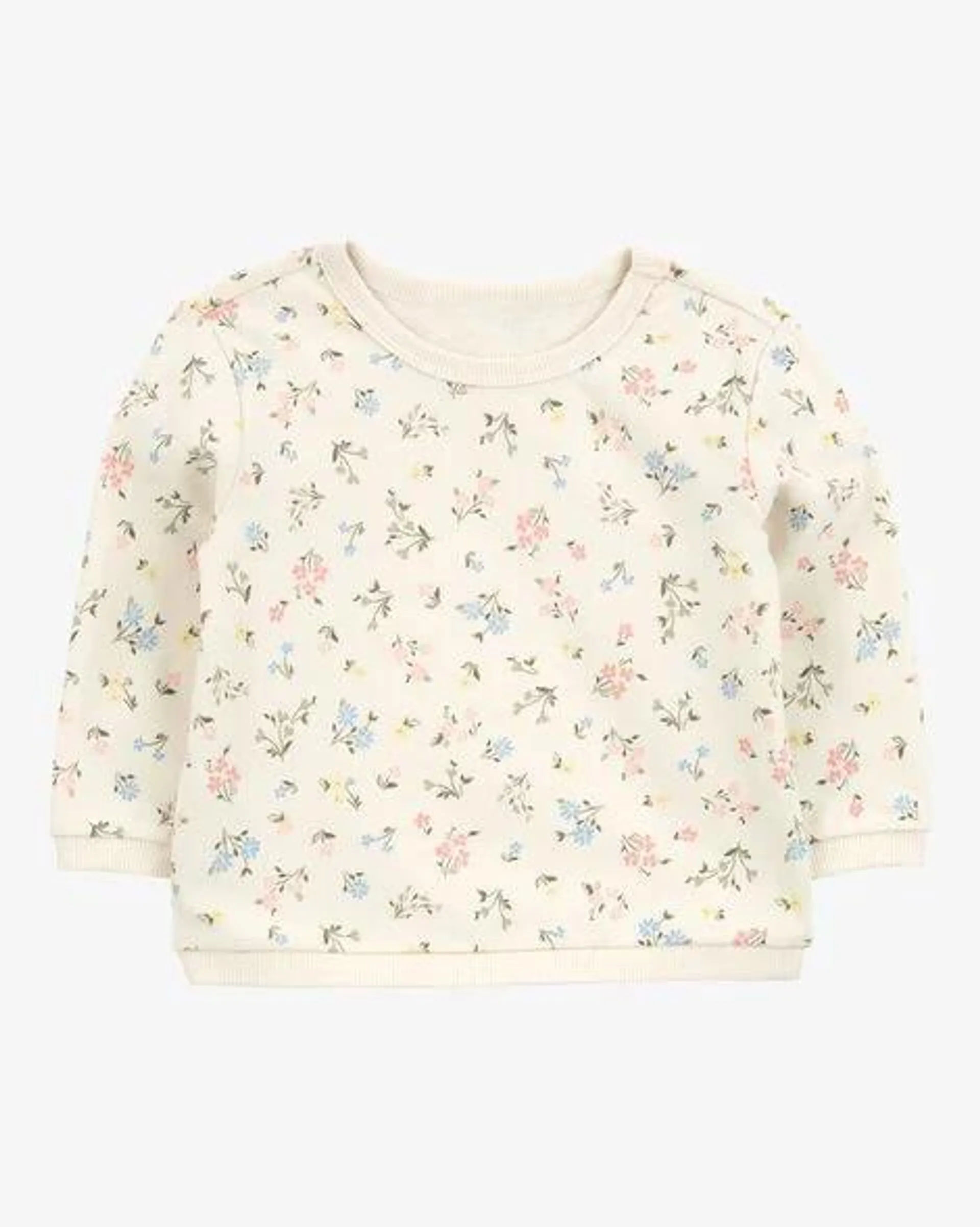 Baby Floral French Terry Pullover