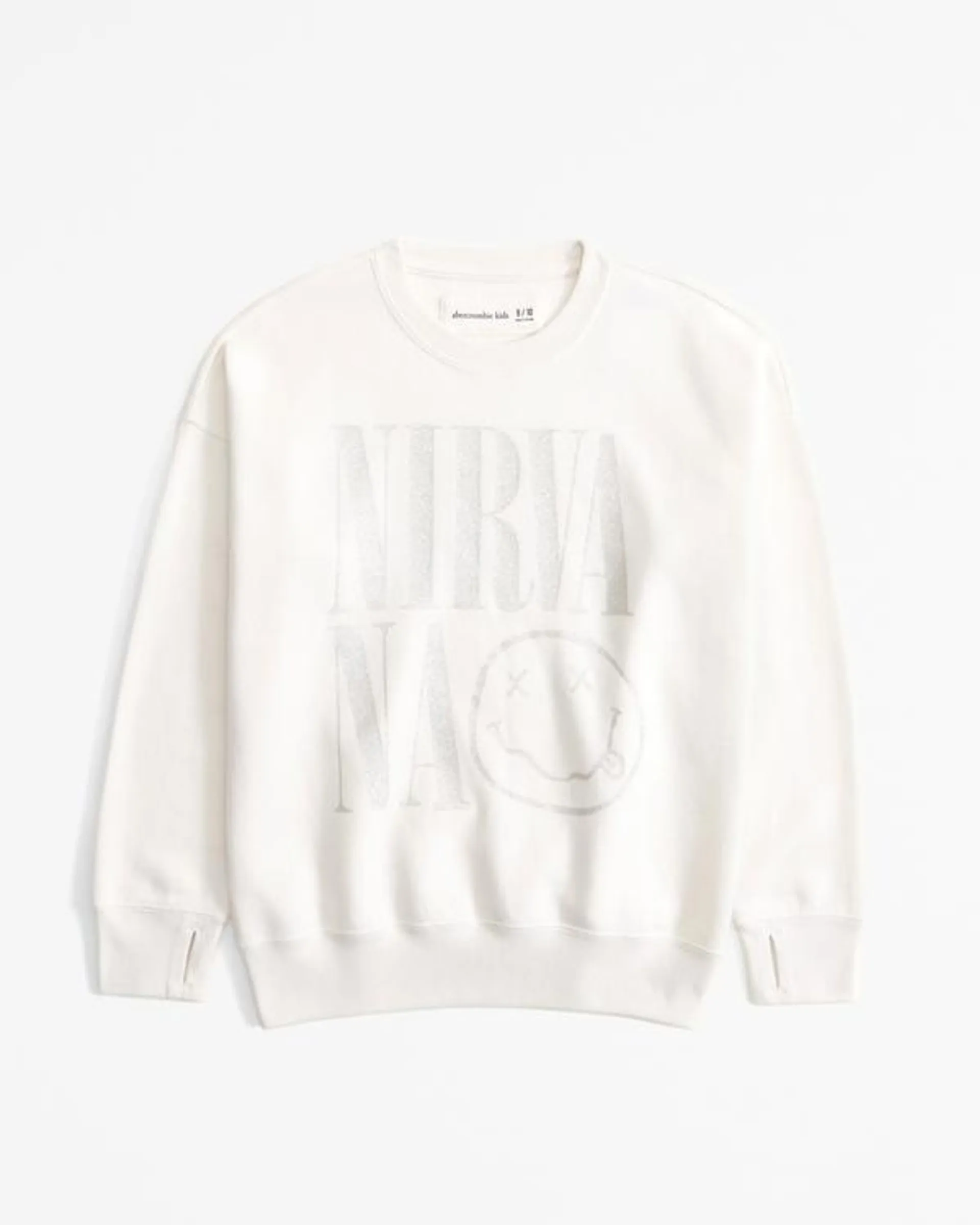 legging-friendly nirvana graphic crew sweatshirt