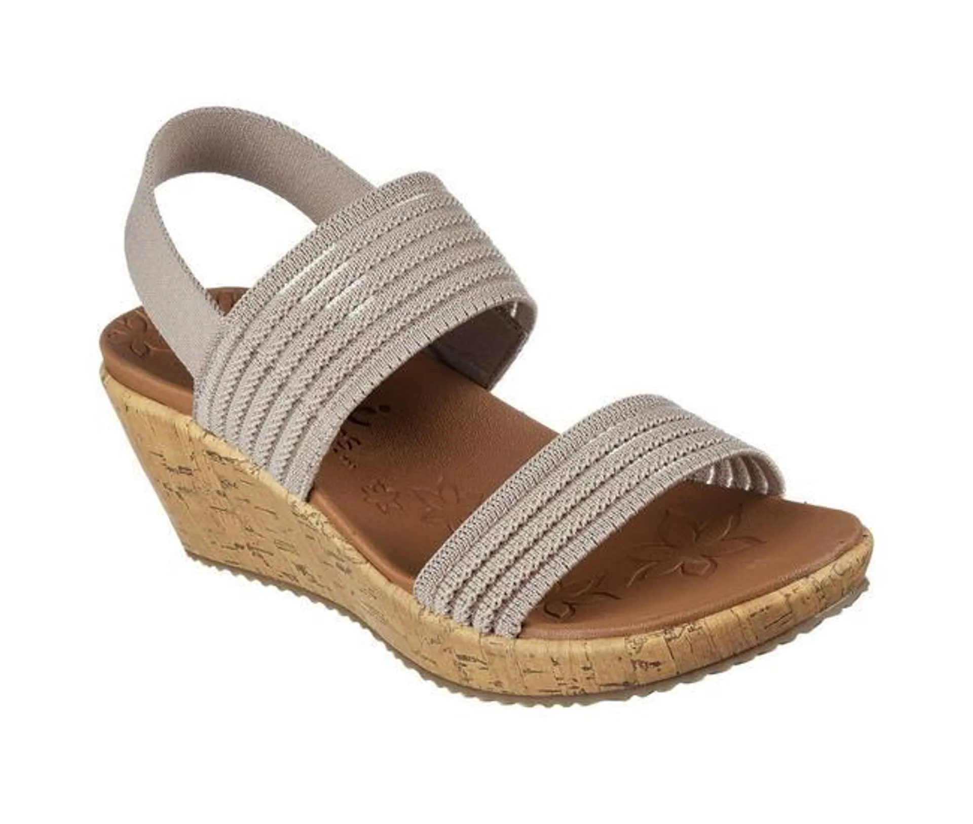 Womens Beverlee Sheer Luck Wedge Sandals