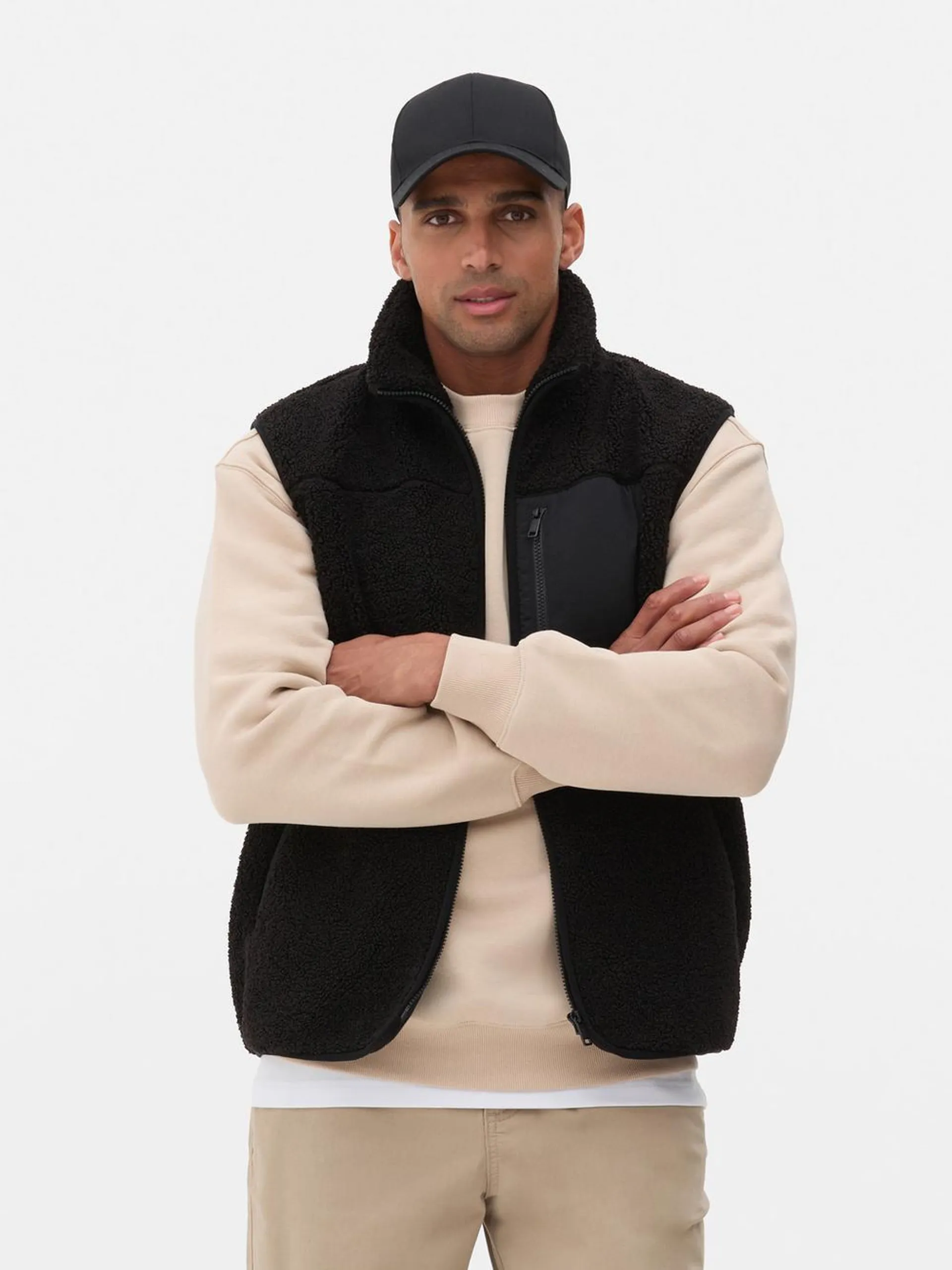 Chest Pocket Borg Gilet