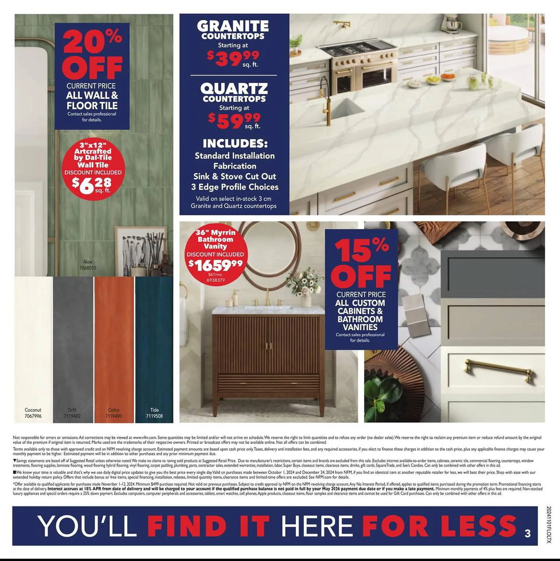 Weekly ad Nebraska Furniture Mart Weekly Ad from November 1 to November 12 2024 - Page 3