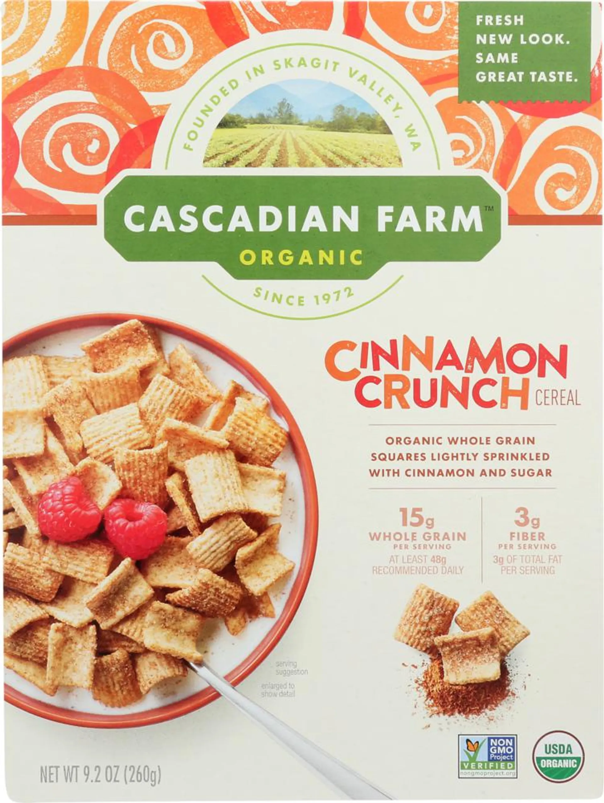 Organic Cereal Cinnamon Crunch