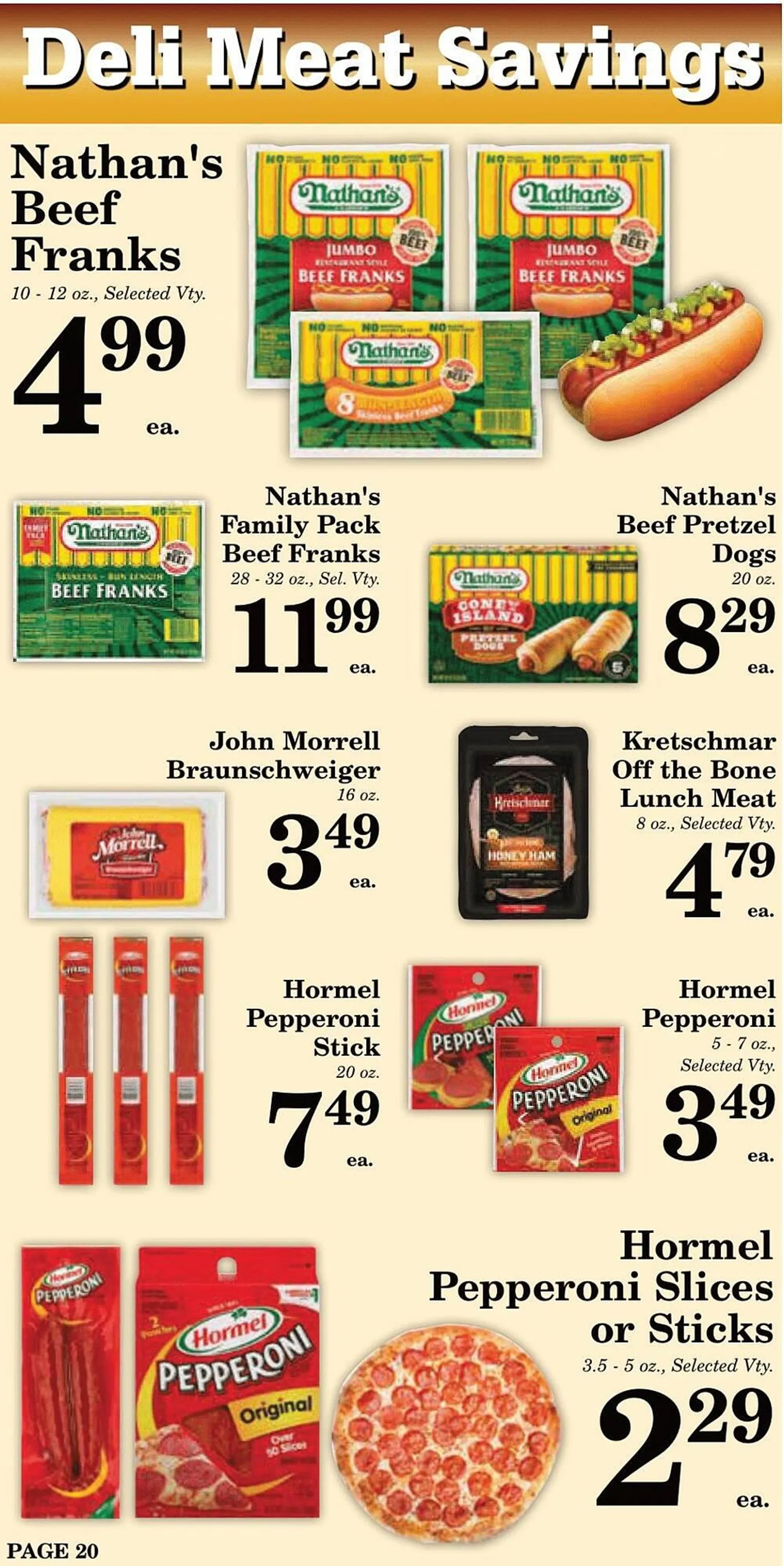 Weekly ad Harvest Foods ad from June 26 to July 30 2024 - Page 20