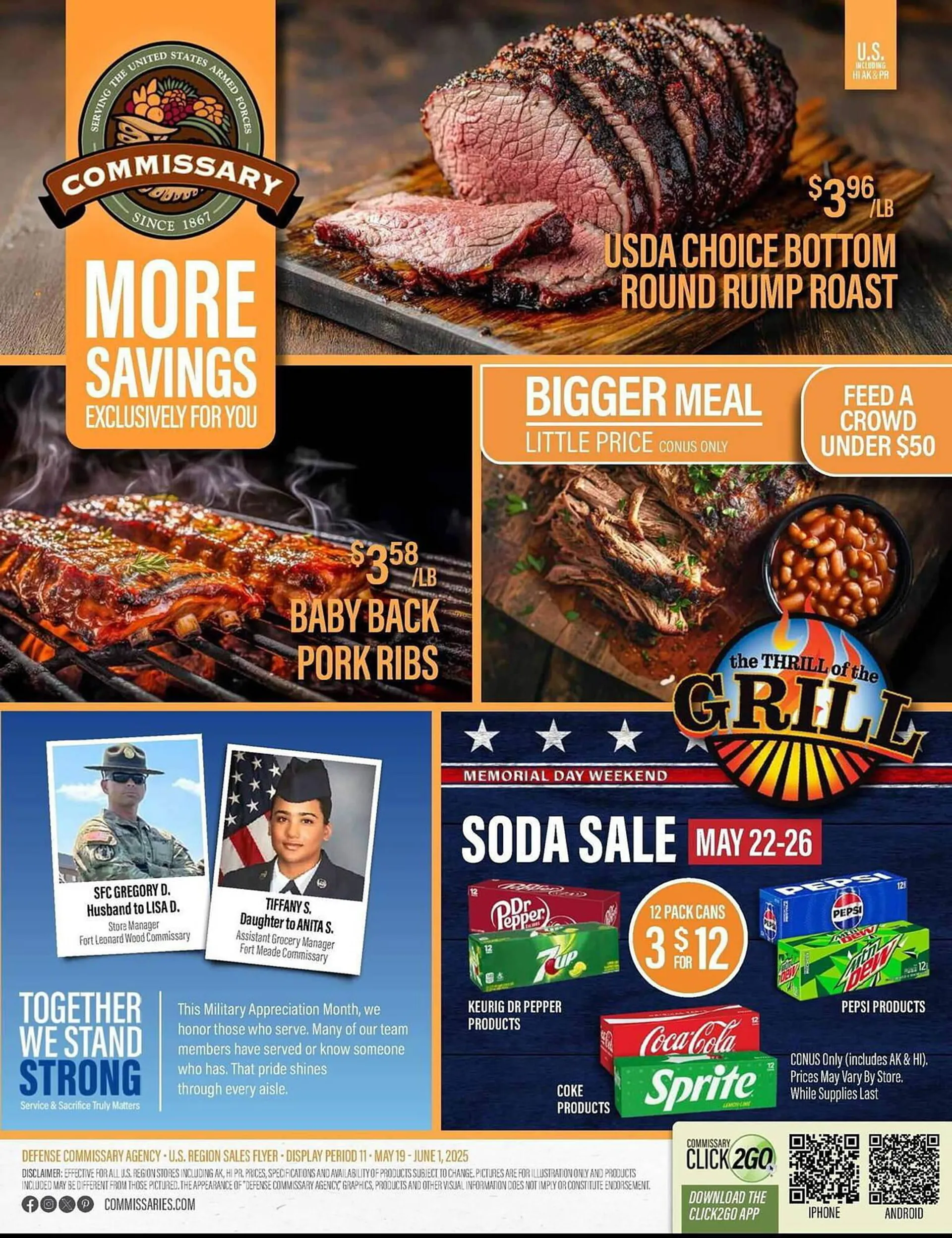 Commissary Weekly Ad - 1