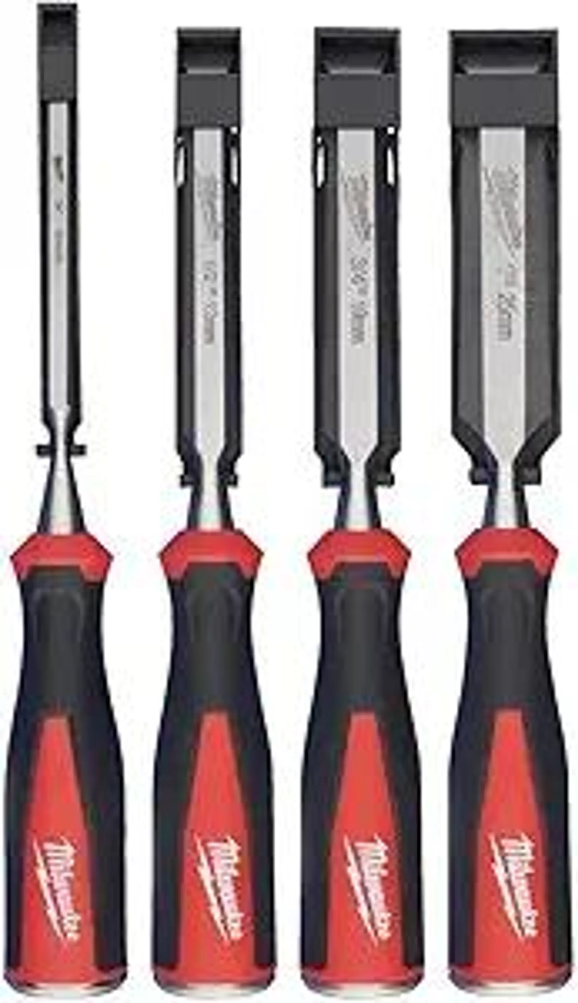 Milwaukee Beveled Edge Chisels Set 4pc 4932479897