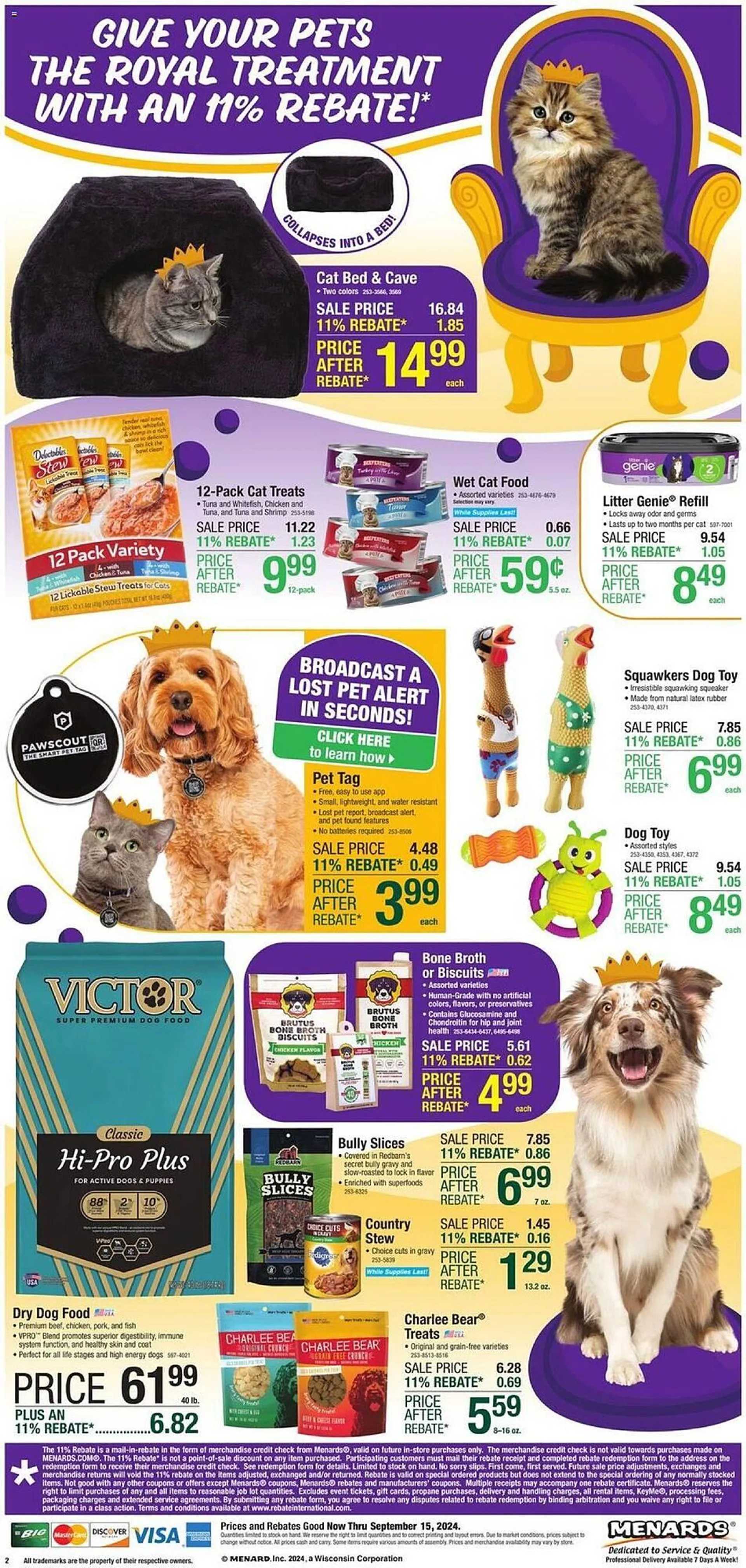 Weekly ad Menards Weekly Ad from September 5 to September 15 2024 - Page 2