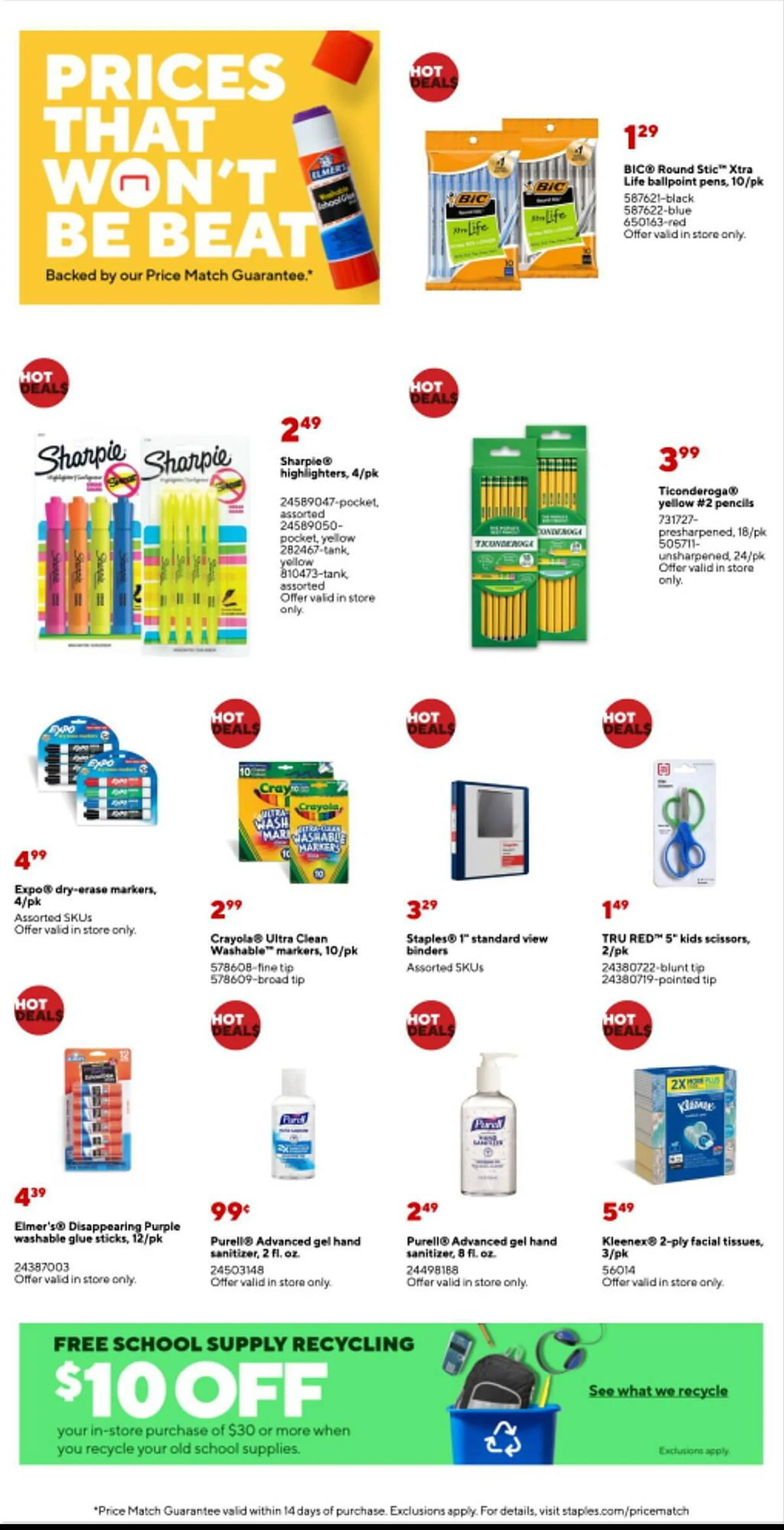 Weekly ad Staples Weekly Ad from September 1 to September 7 2024 - Page 3