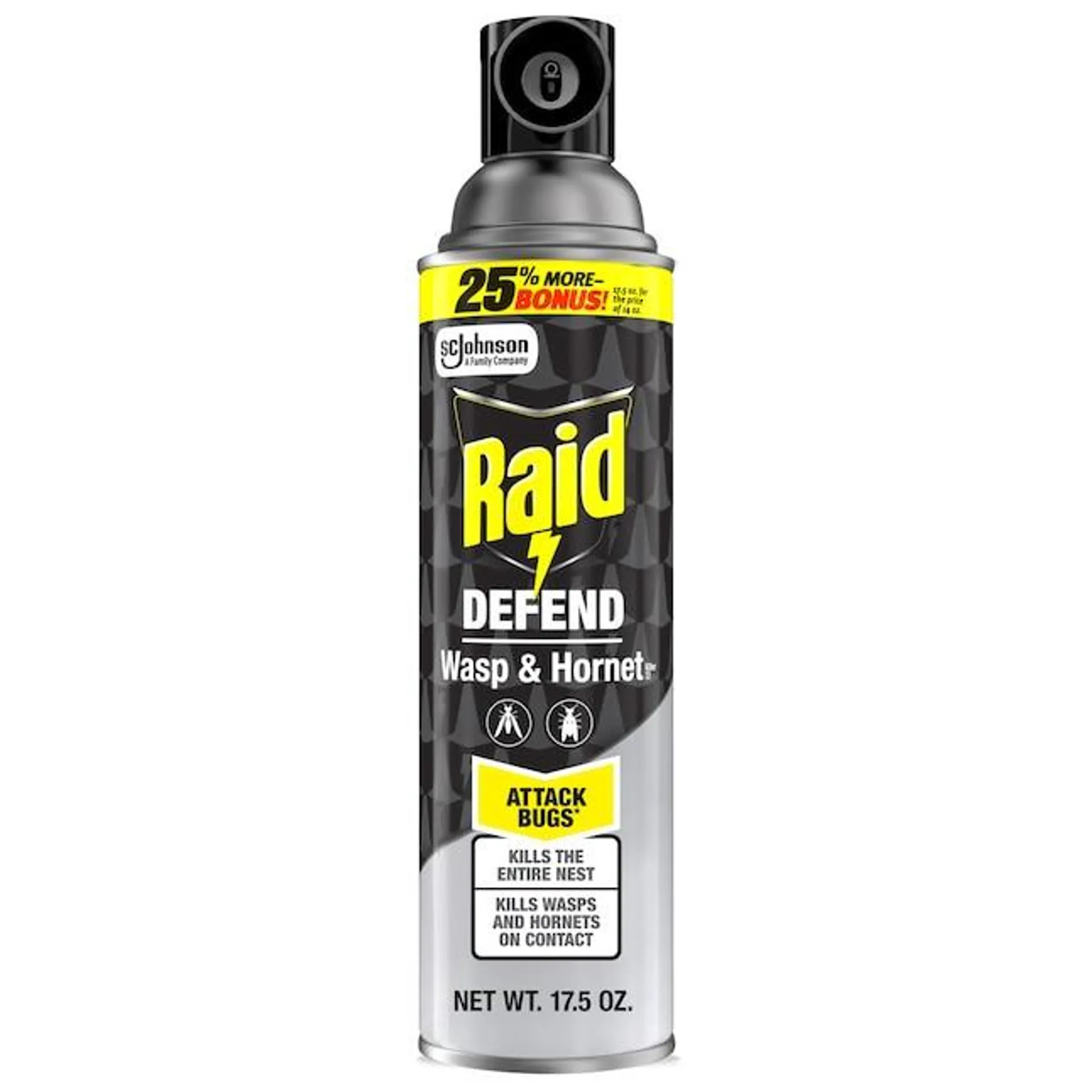 Raid Defend Bug Spray 17.5 -oz Aerosol Insect killer