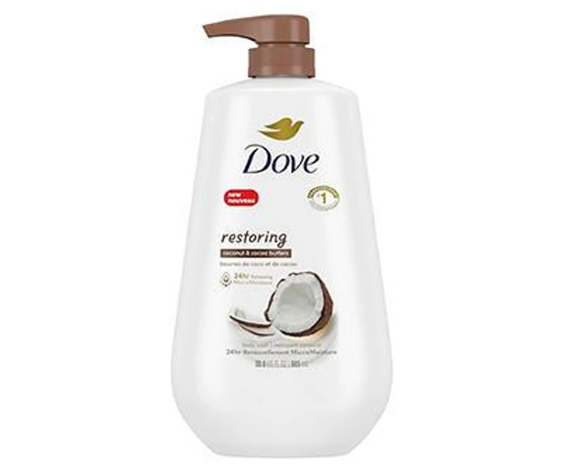 Restoring Coconut & Cocoa Butter Body Wash, 30 Oz.