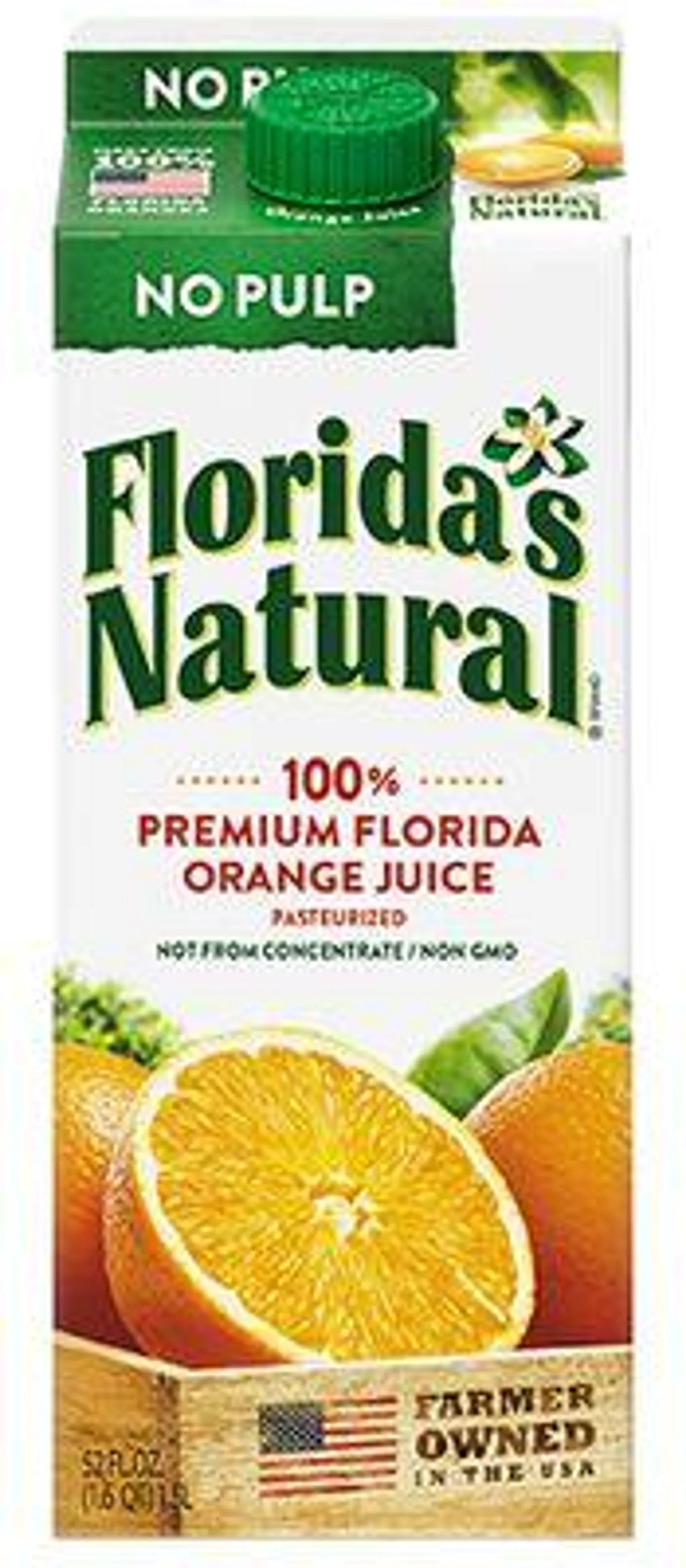 Florida's Natural No Pulp Orange Juice