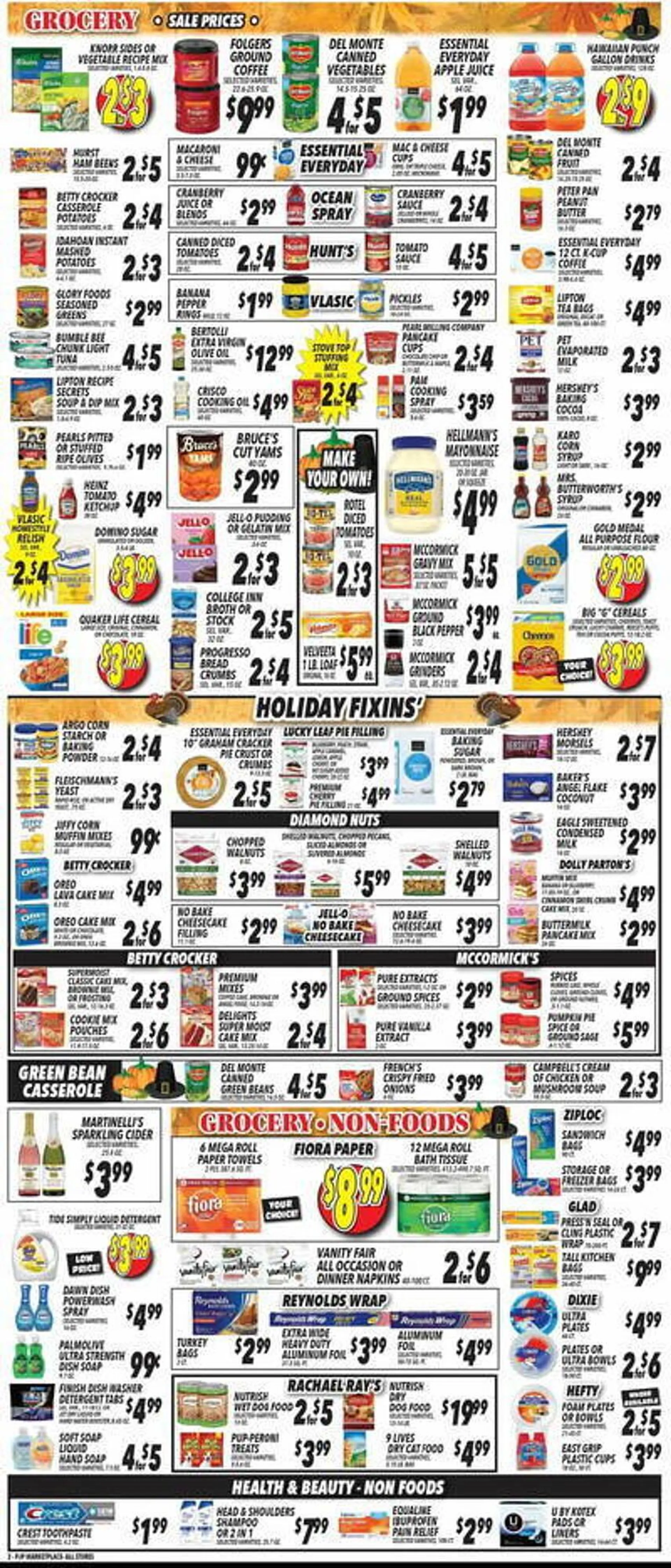 Weekly ad PJP Marketplace Weekly Ad from November 22 to November 28 2024 - Page 2