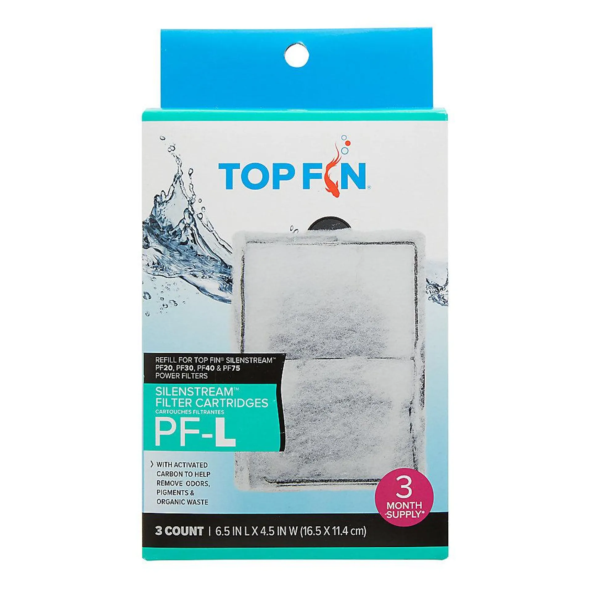 Top Fin® Silenstream Filter Cartridge - 3pk