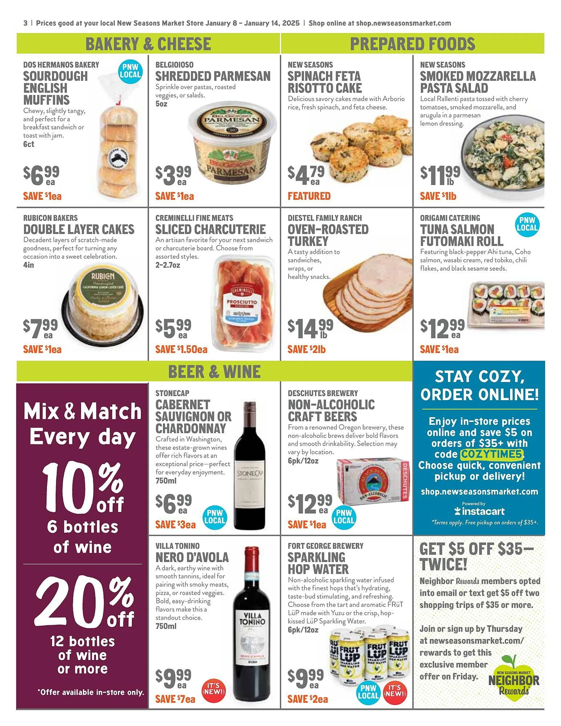 Weekly ad New Seasons Market ad from January 8 to January 14 2025 - Page 3