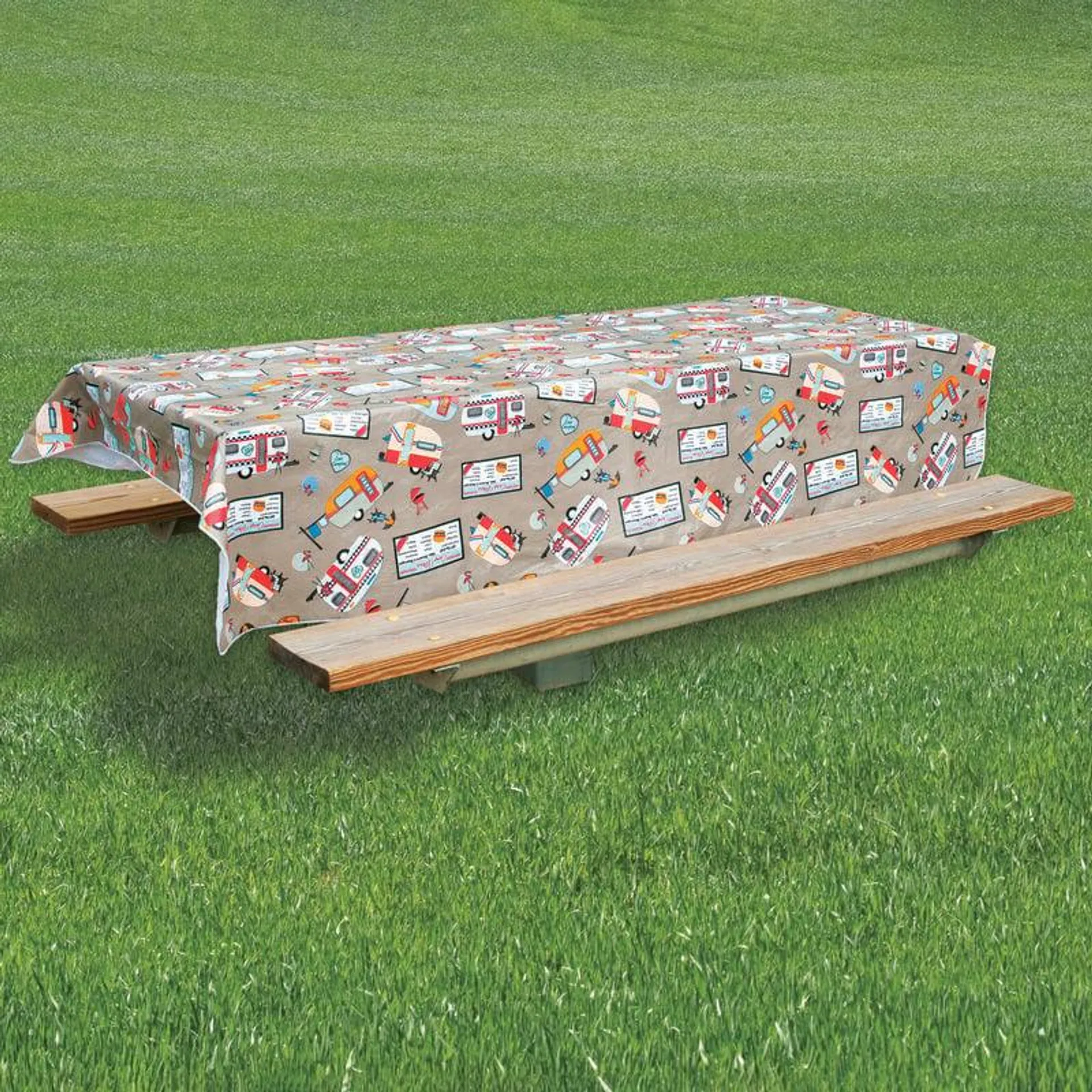 RV Diner Tablecloth, 82" x 54"