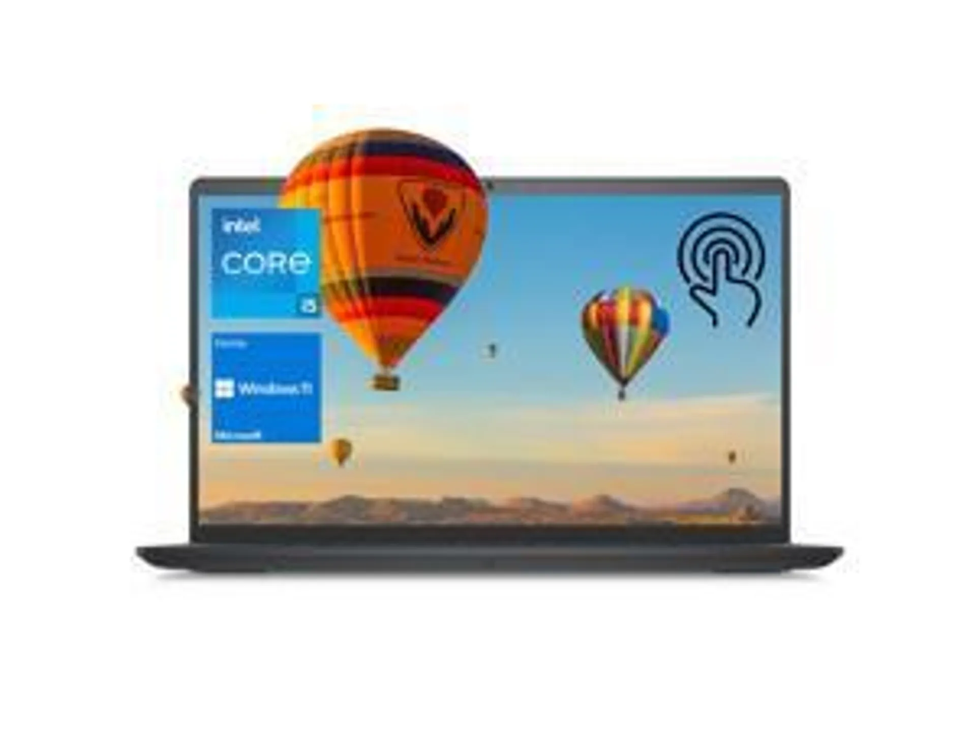 Dell Inspiron 3000 Series 3520 Laptop, 15.6" FHD Touchscreen, Intel Core i5-1155G7, 32GB DDR4 RAM, 1TB PCIe SSD, Webcam, SD Card Reader, Wi-Fi, Windows 11 Home, Black