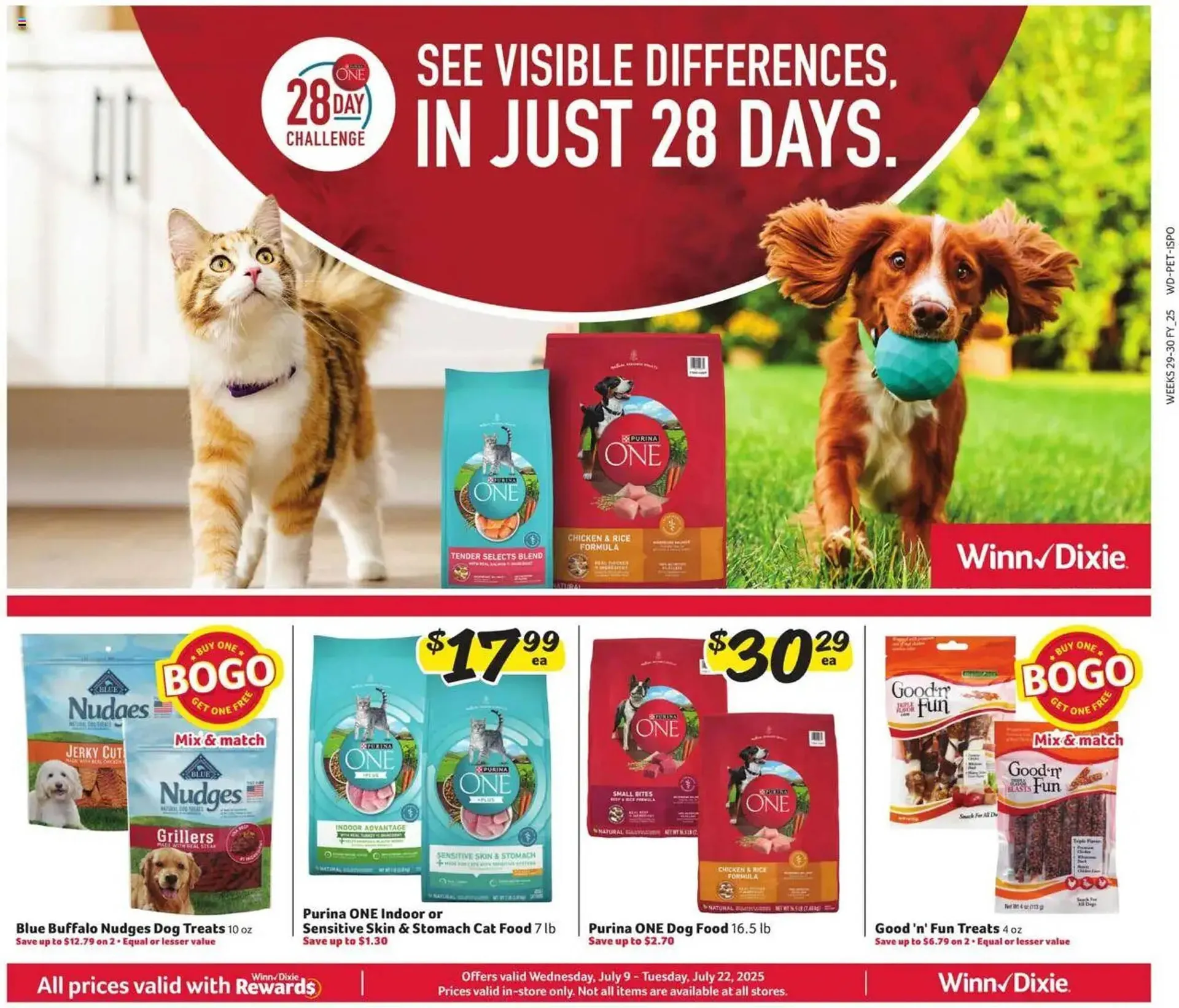 Weekly ad Winn Dixie Weekly Ad from July 9 to July 23 2025 - Page 1