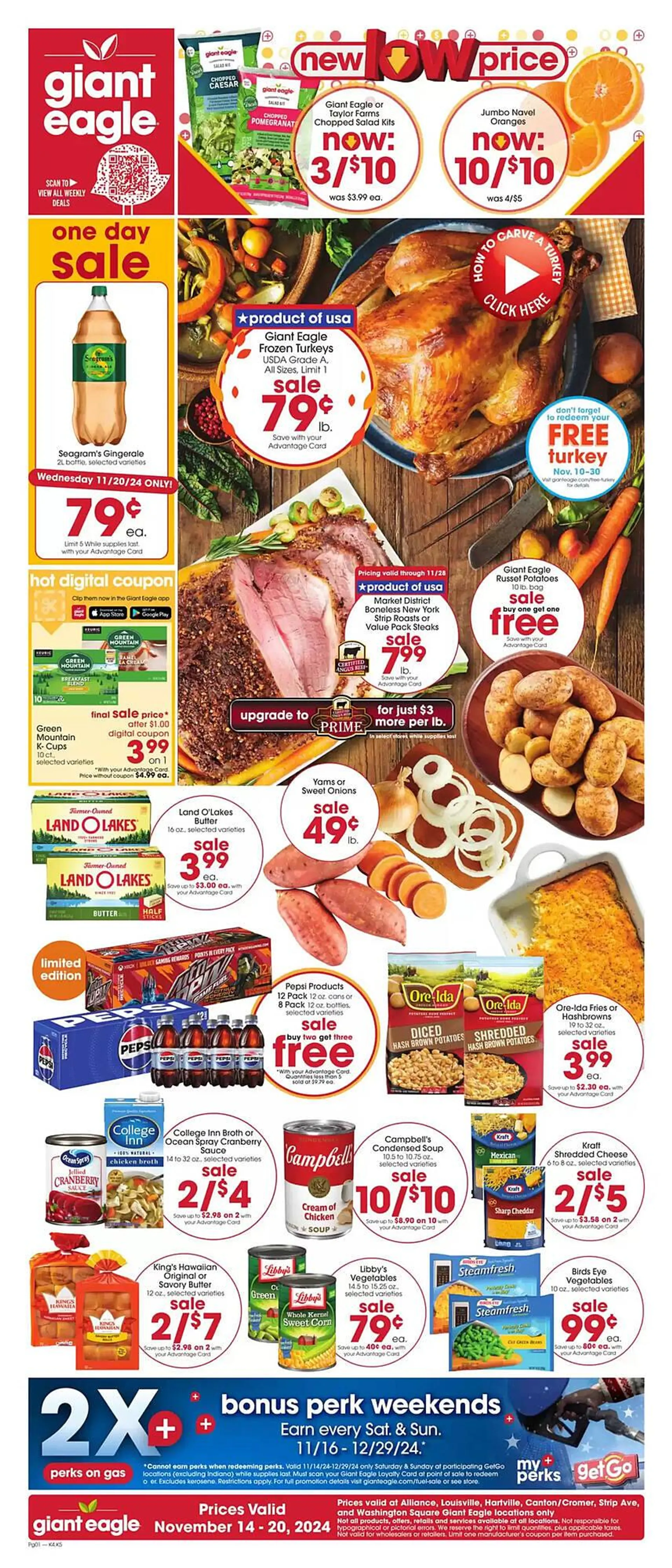 Giant Eagle Weekly Ad - 1