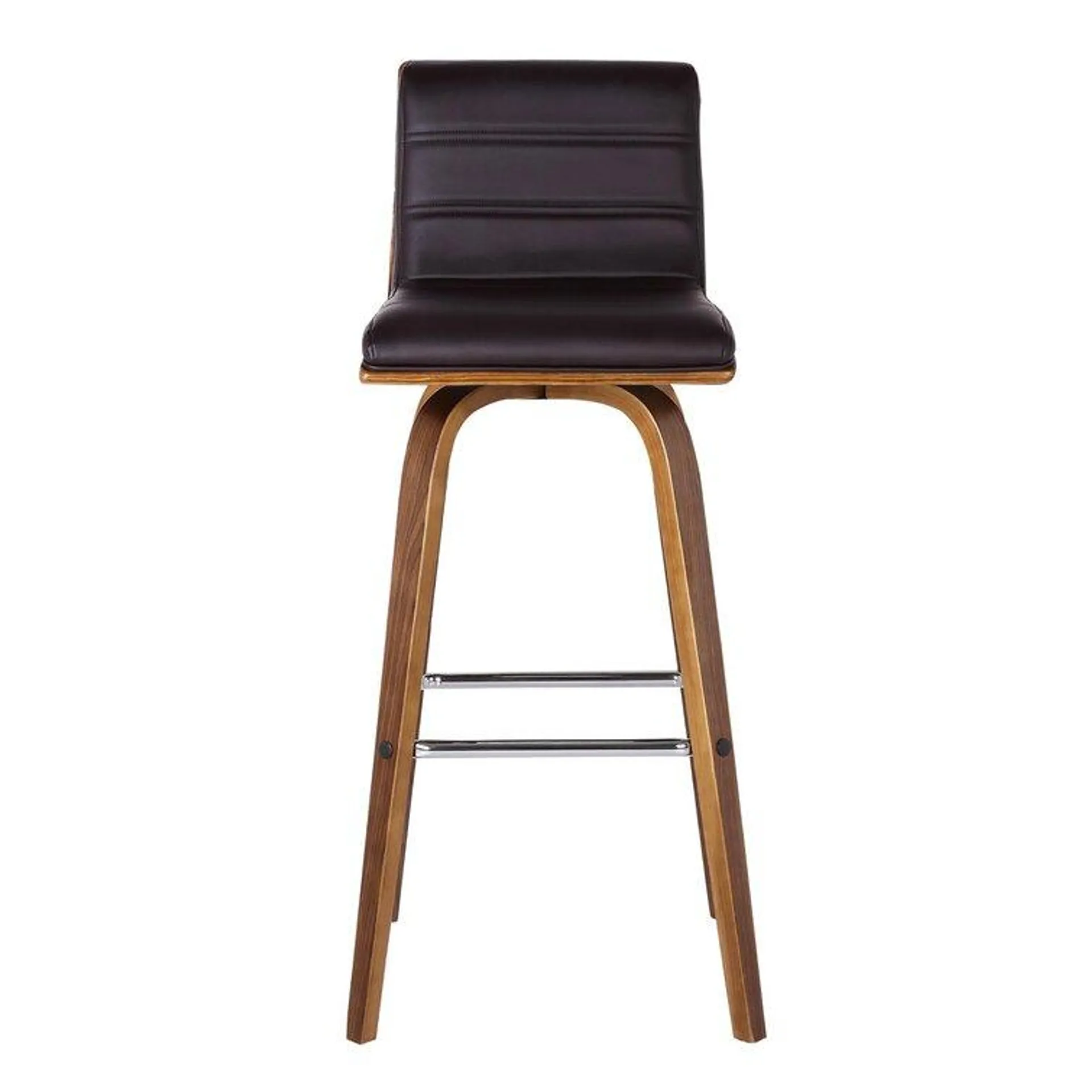 Hiram Solid Wood Swivel Bar & Counter Stool