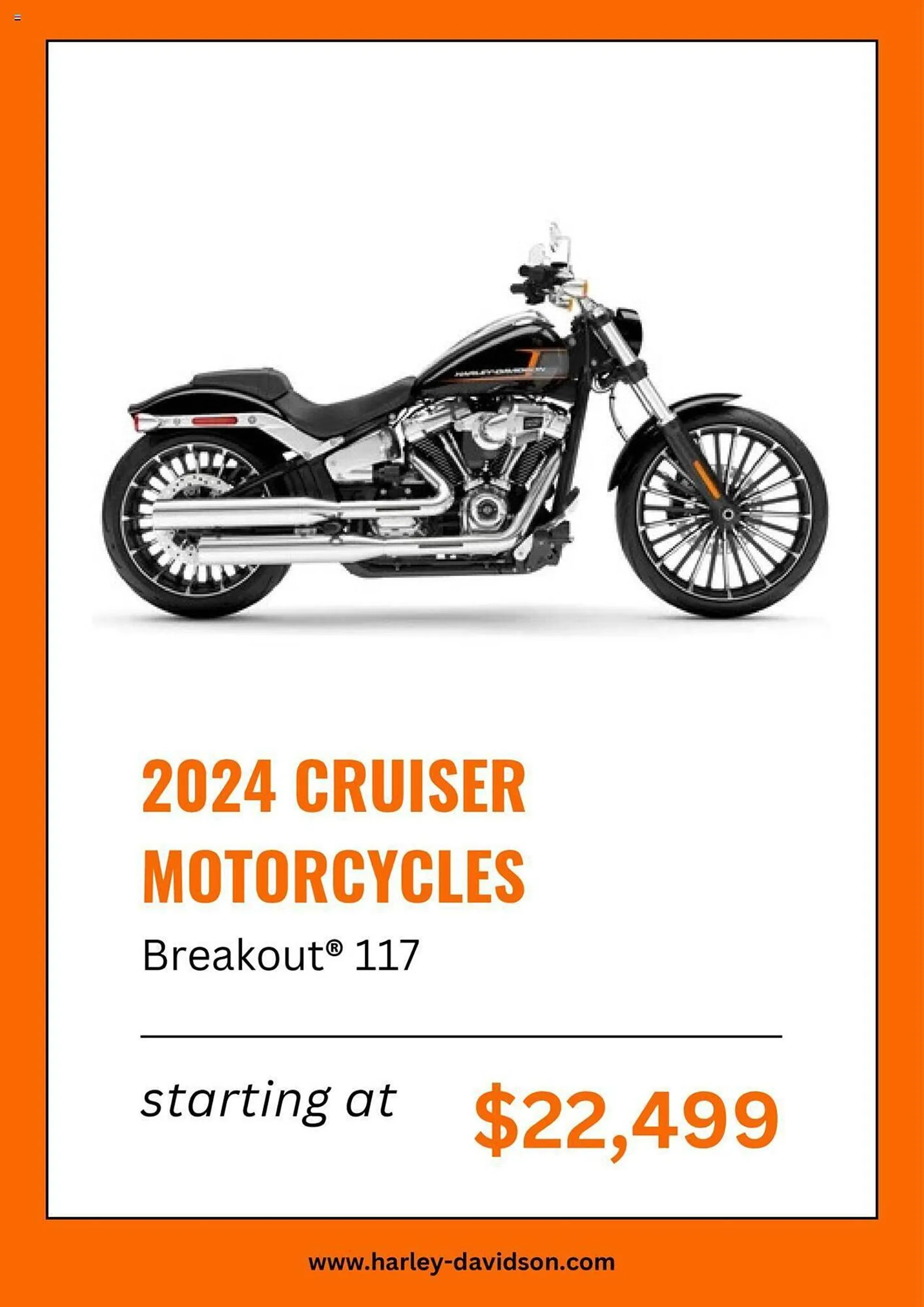 Weekly ad Harley Davidson Weekly Ad from August 26 to September 26 2024 - Page 2