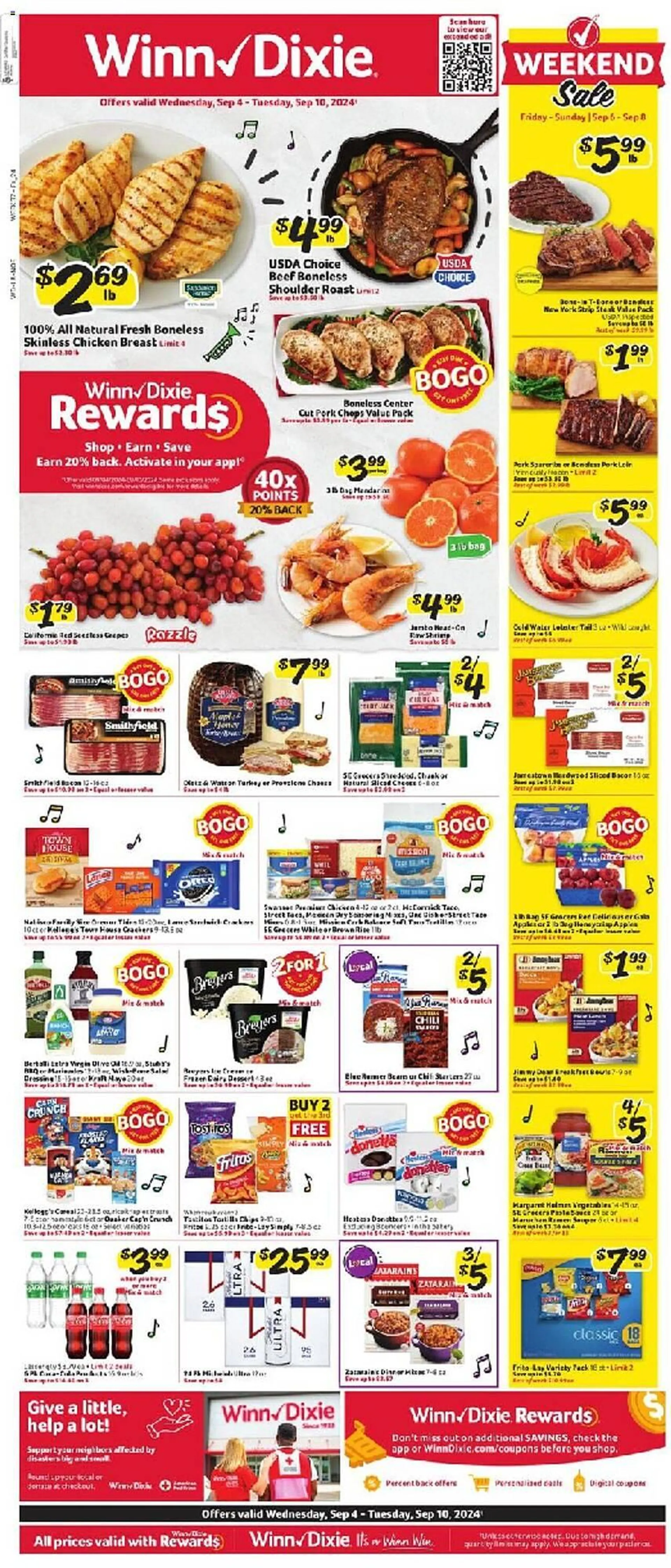 Winn Dixie Weekly Ad - 1