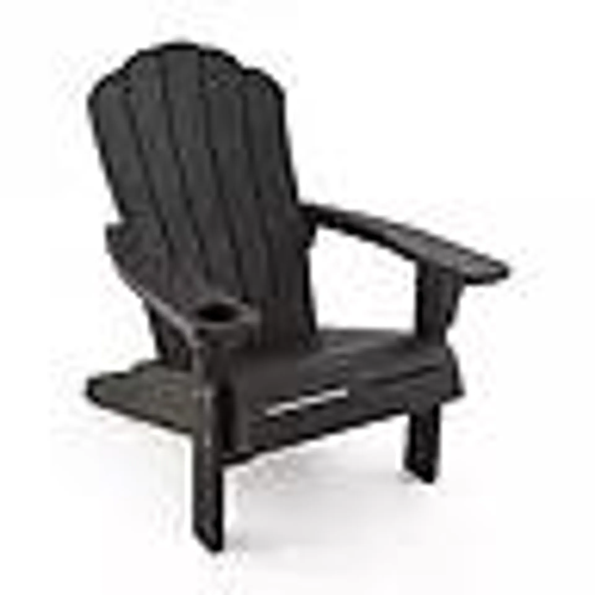 Keter Everest Adirondack Chair with Integrated Cupholder, Assorted Colors