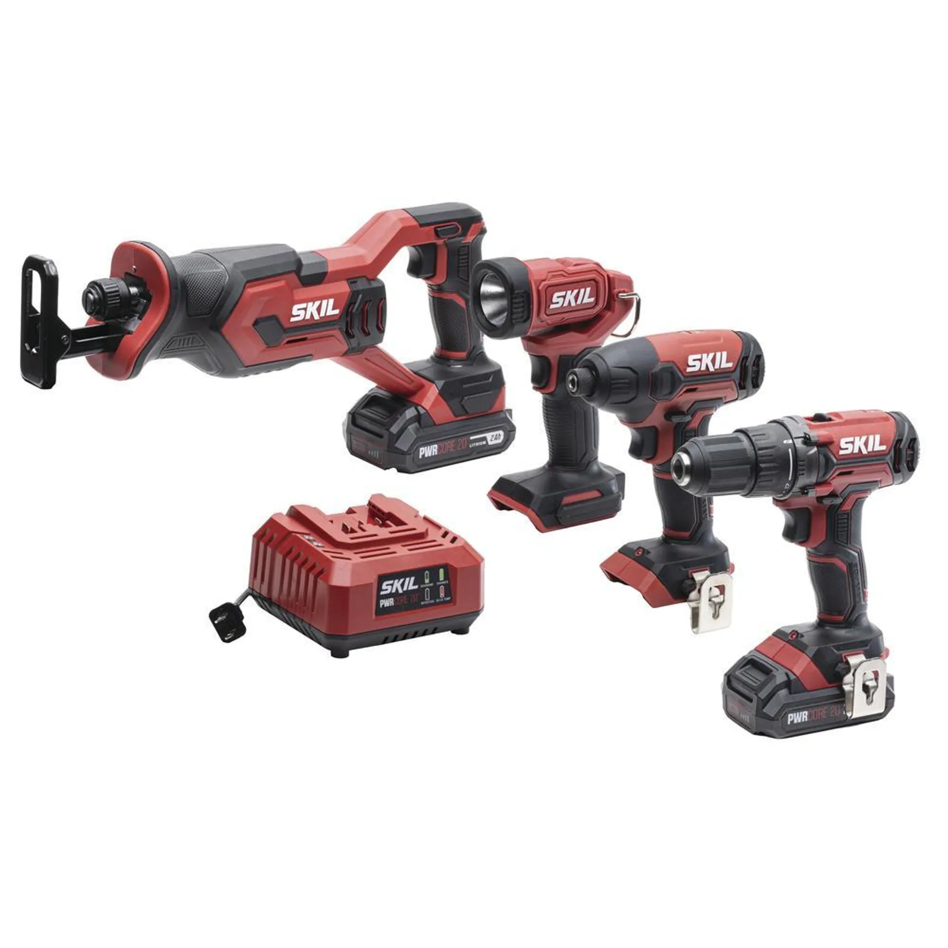 SKIL® 20-Volt Cordless 4-Tool Combo Kit