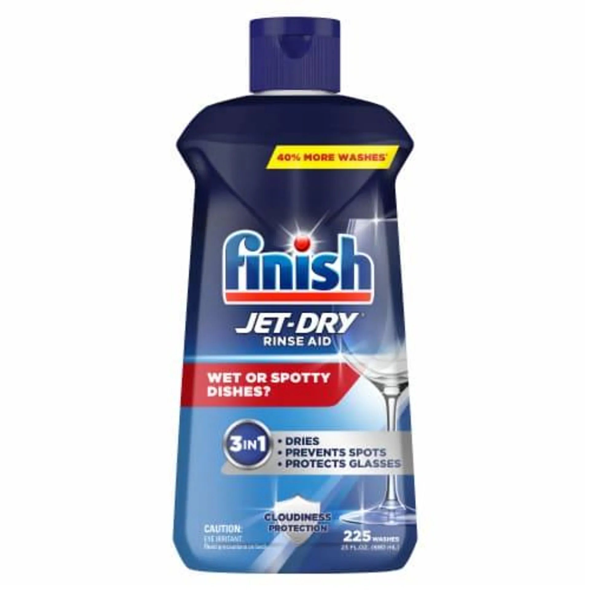 Finish Jet Dry Rinse Aid, Dishwasher Drying Agent, 23 fl oz