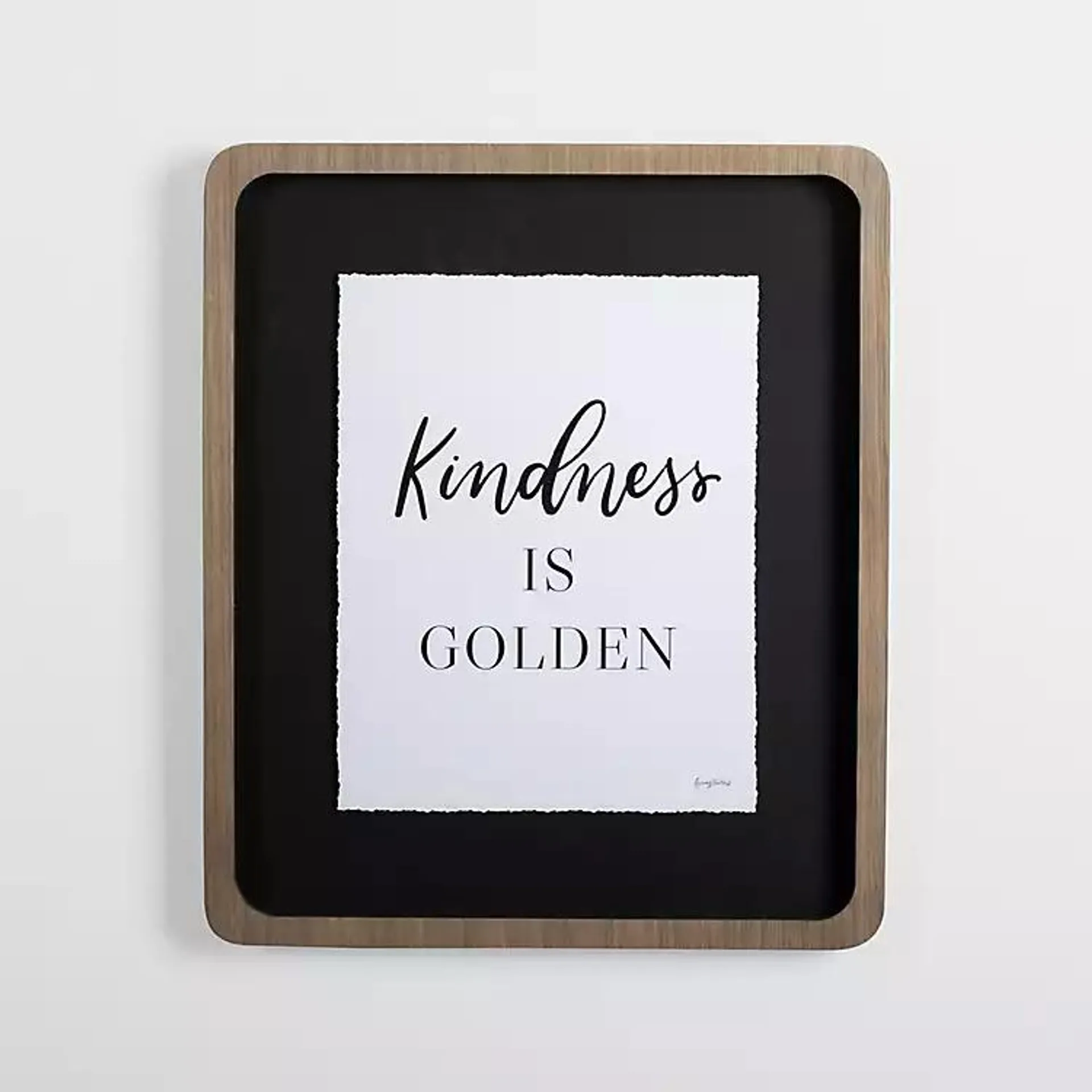 Kindness is Golden Wall Plaque