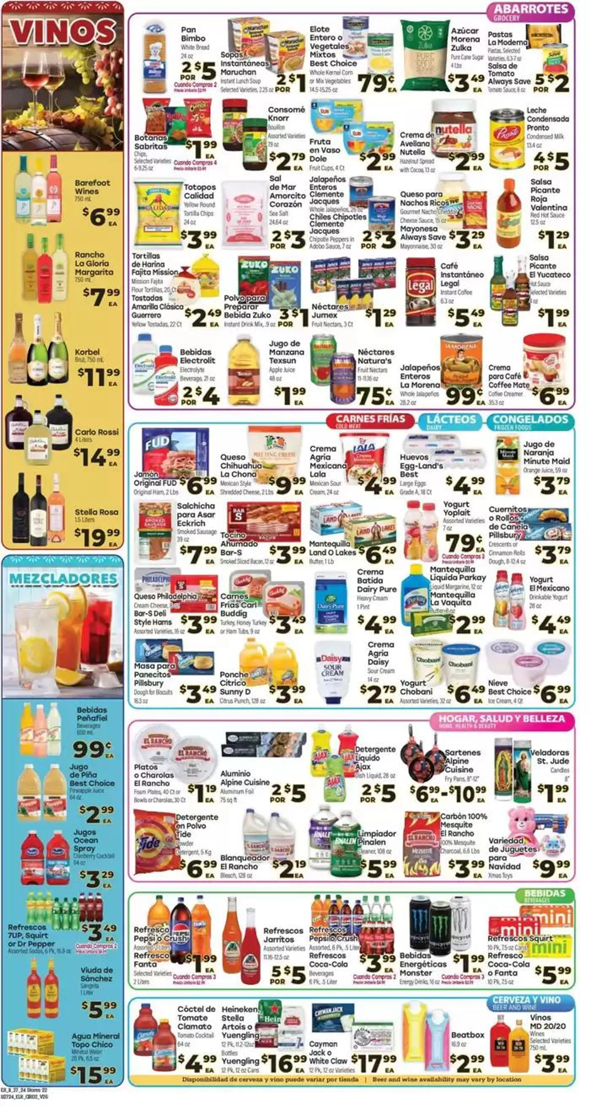 Weekly ad Supermercado El Rancho Weekly ad from November 27 to December 11 2024 - Page 2