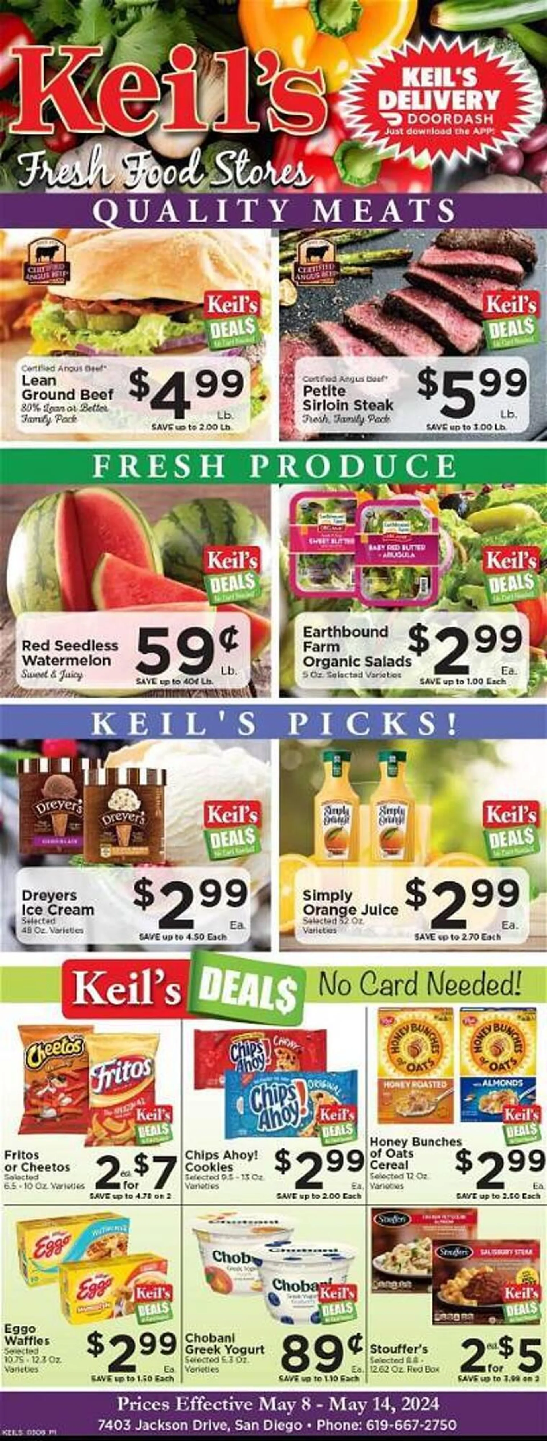 Keils Fresh Food Stores Weekly Ad - 1
