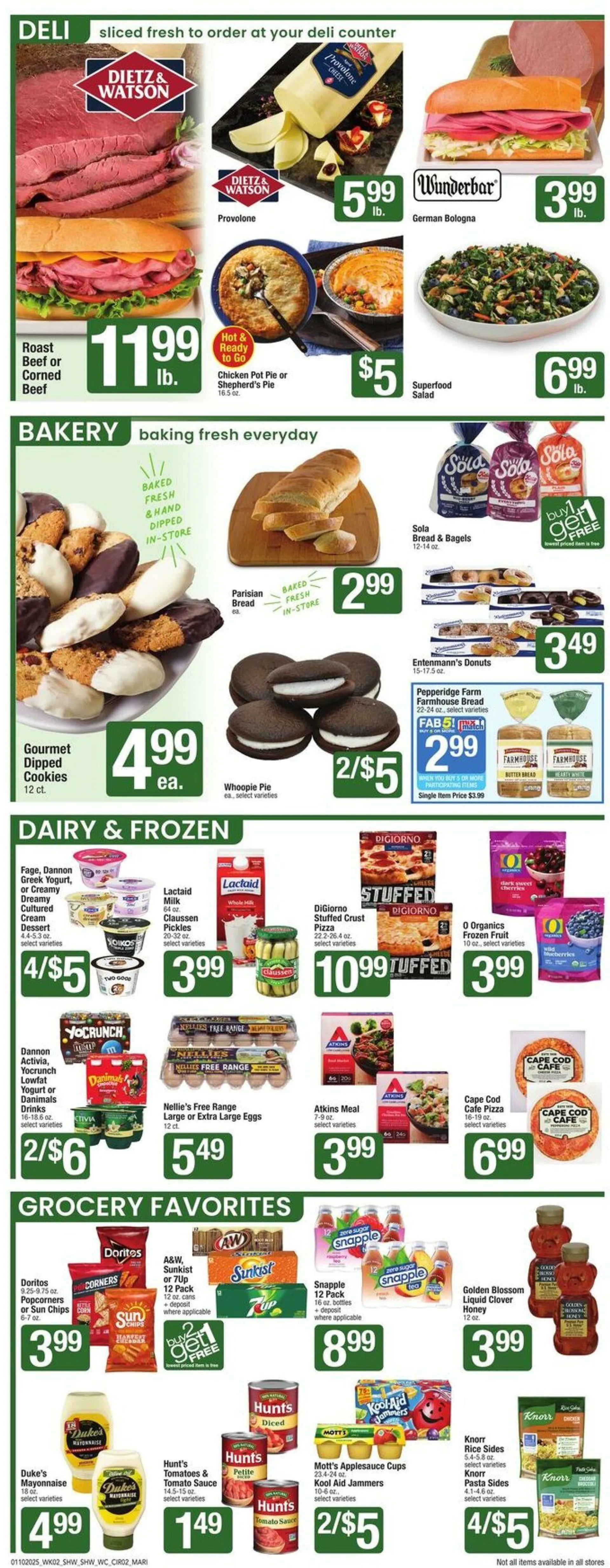 Weekly ad Shaws from January 10 to January 16 2025 - Page 2