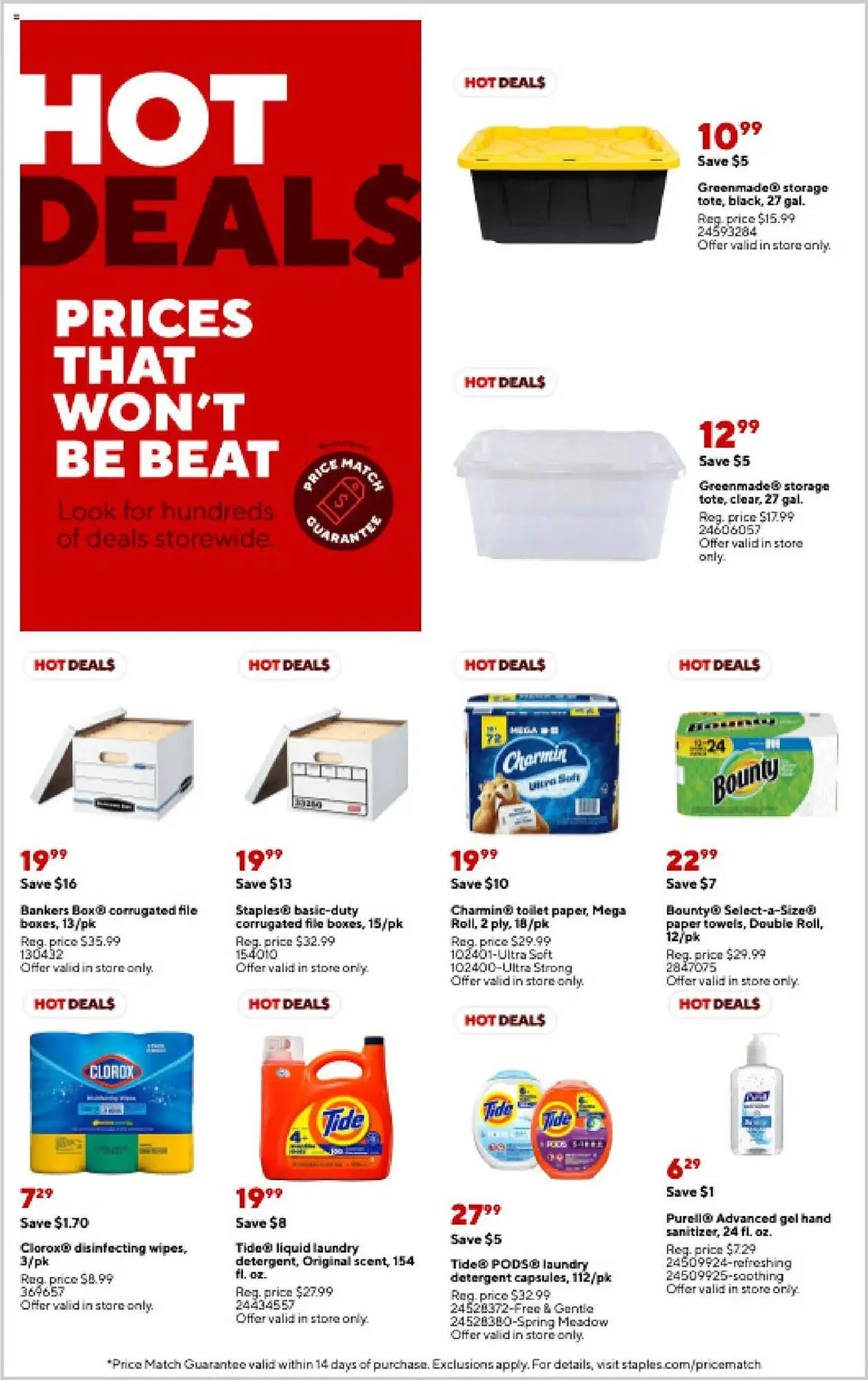 Staples Weekly Ad - 1